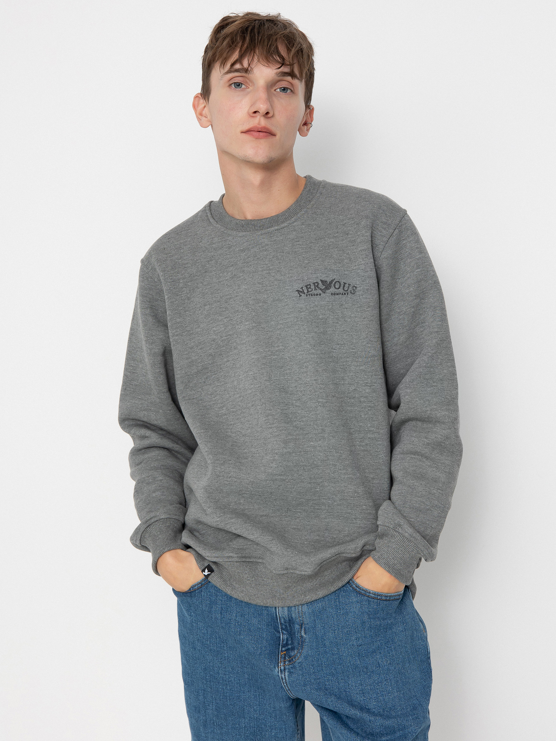 Суитшърт Nervous Small Classic Arc (grey)