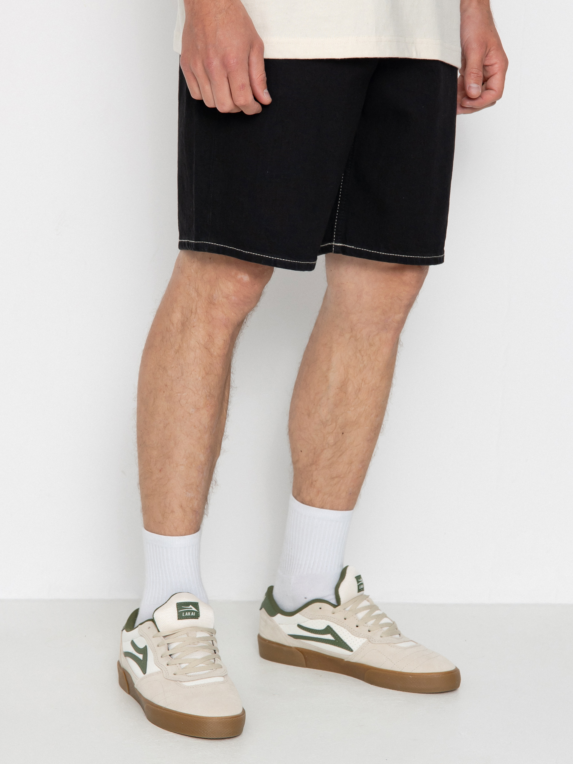 Къси панталони Quiksilver Saturn Baggy Denim (black)