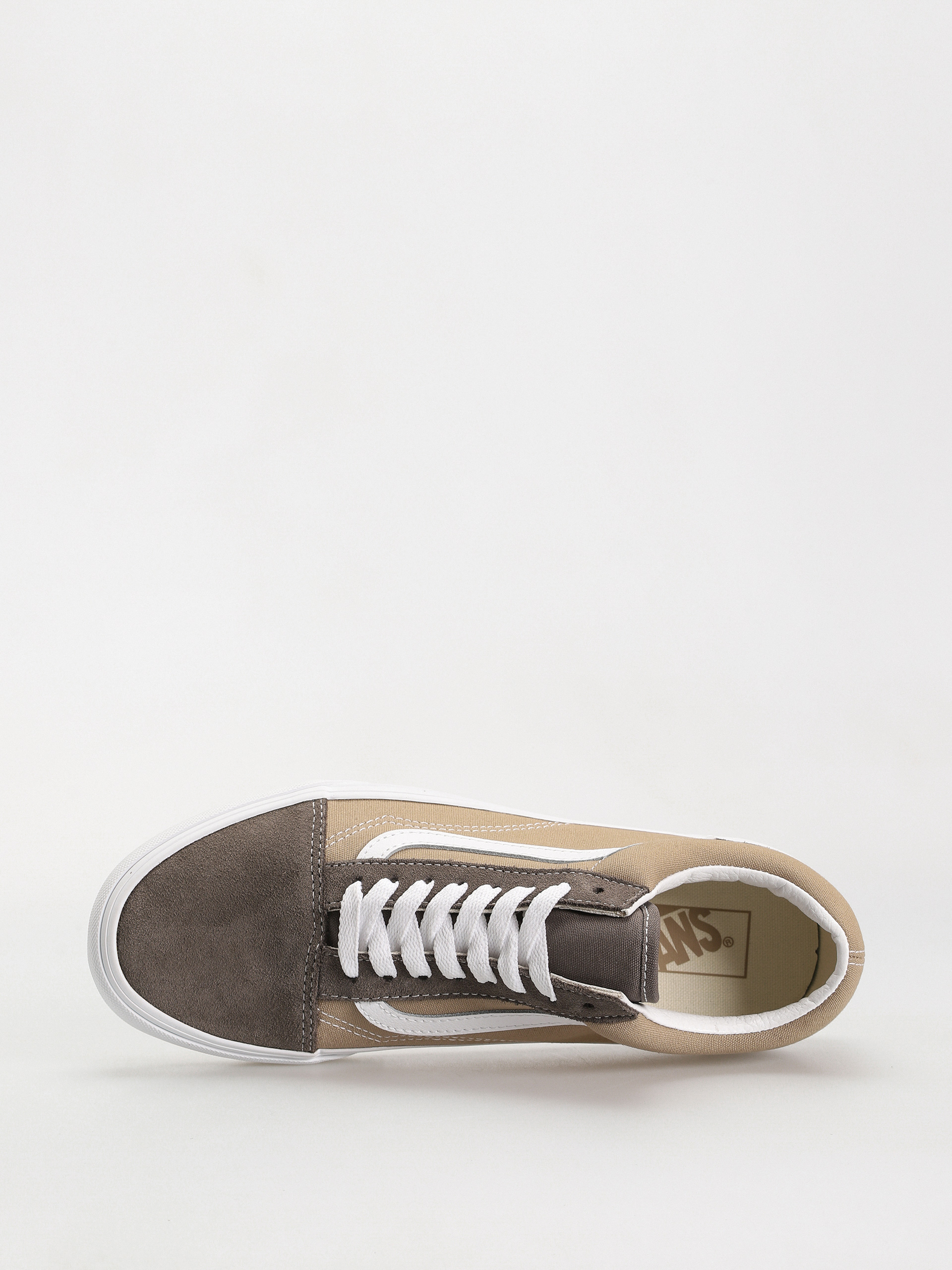 Обувки Vans Old Skool (canvas/suede block brown)