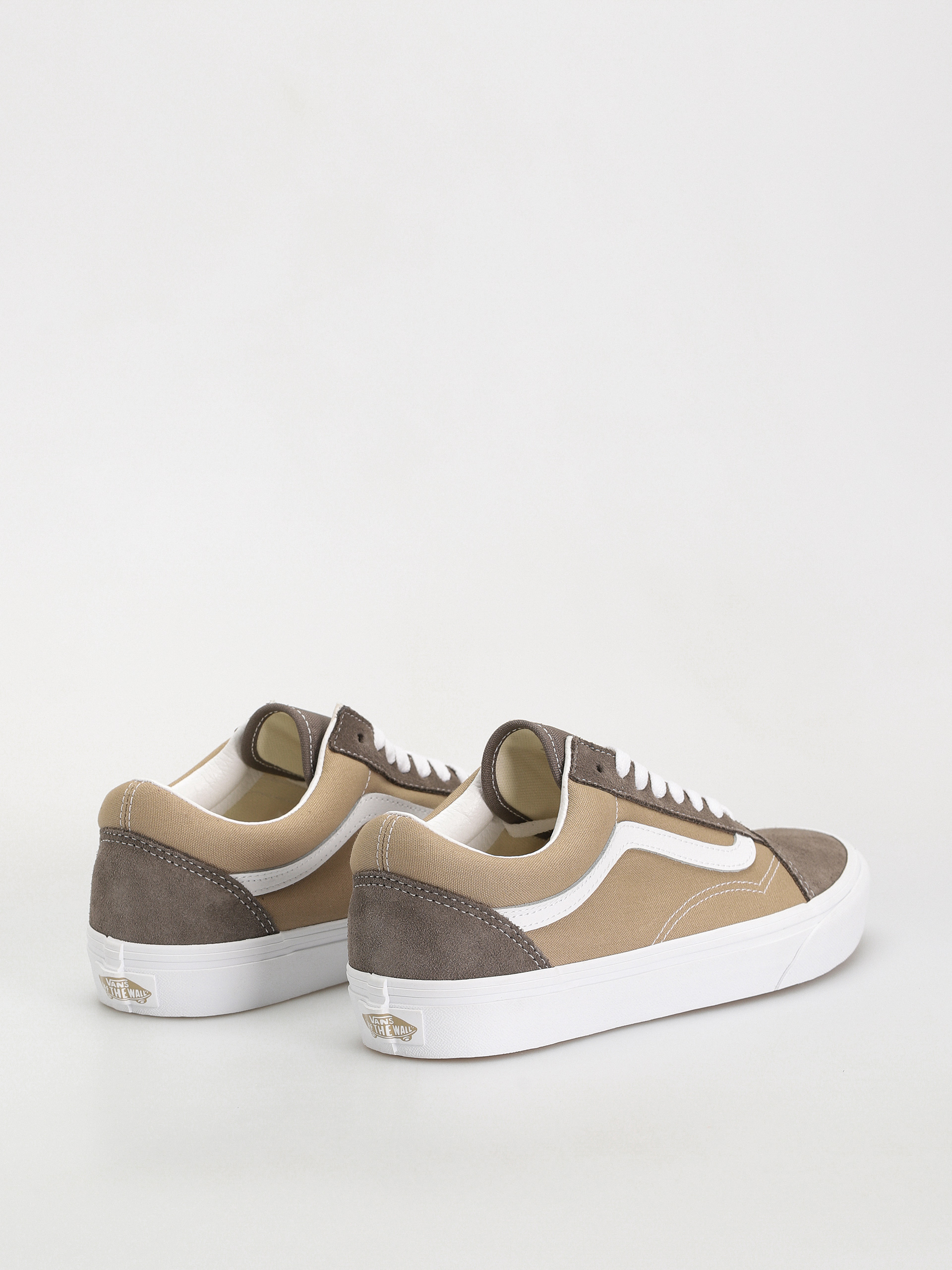 Обувки Vans Old Skool (canvas/suede block brown)