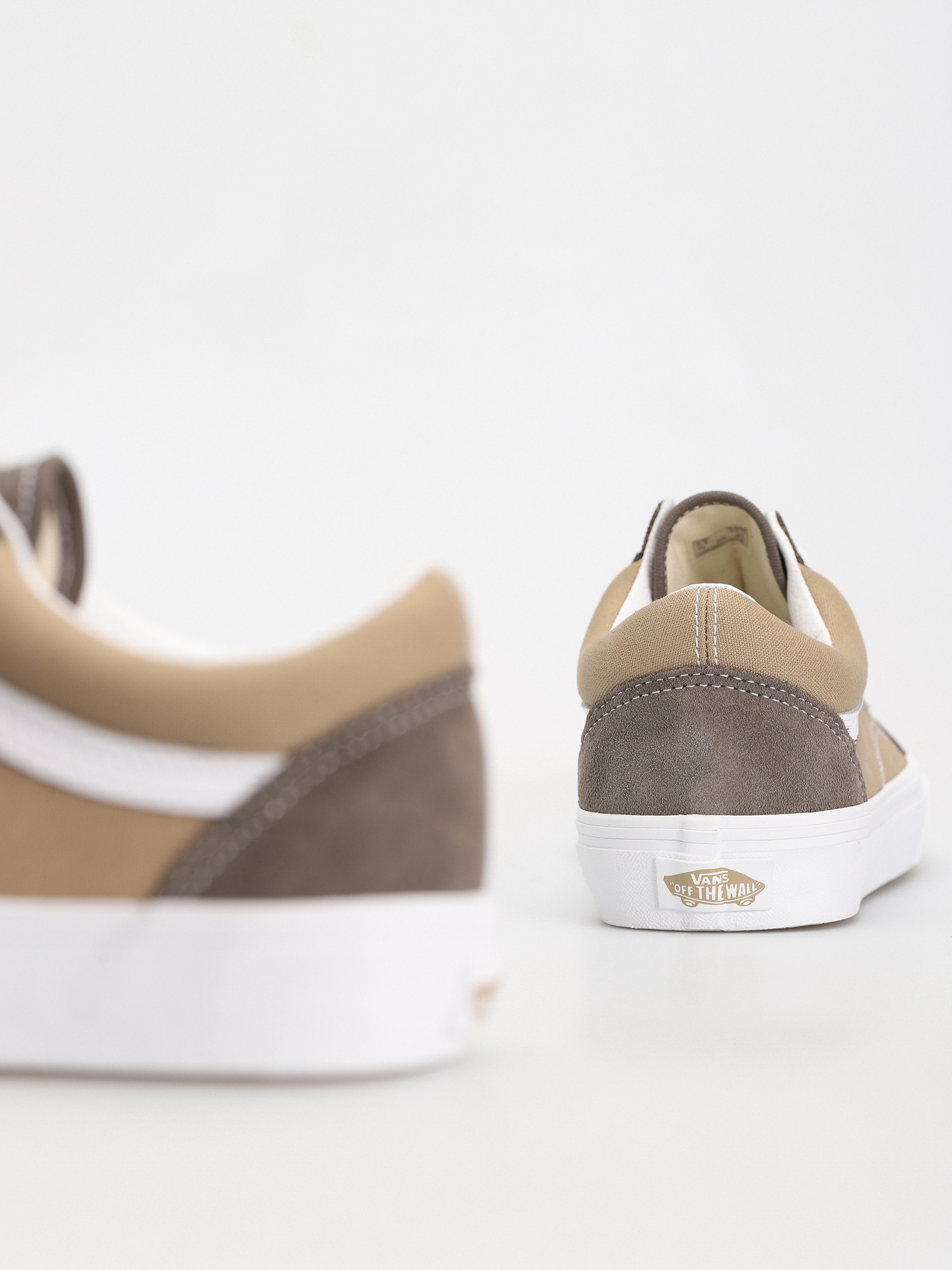 Обувки Vans Old Skool (canvas/suede block brown)