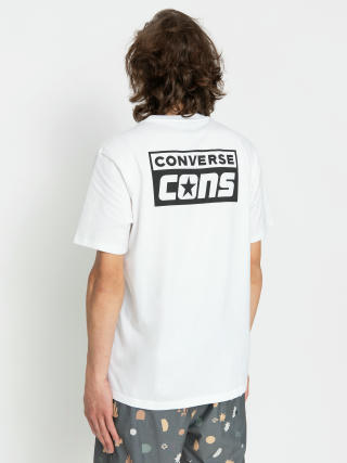 Тениска Converse Cons (white/black)