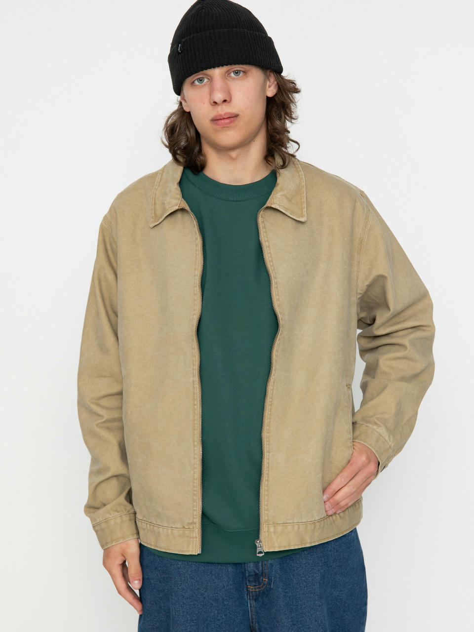 Яке Element Parker Canvas Lt (khaki)