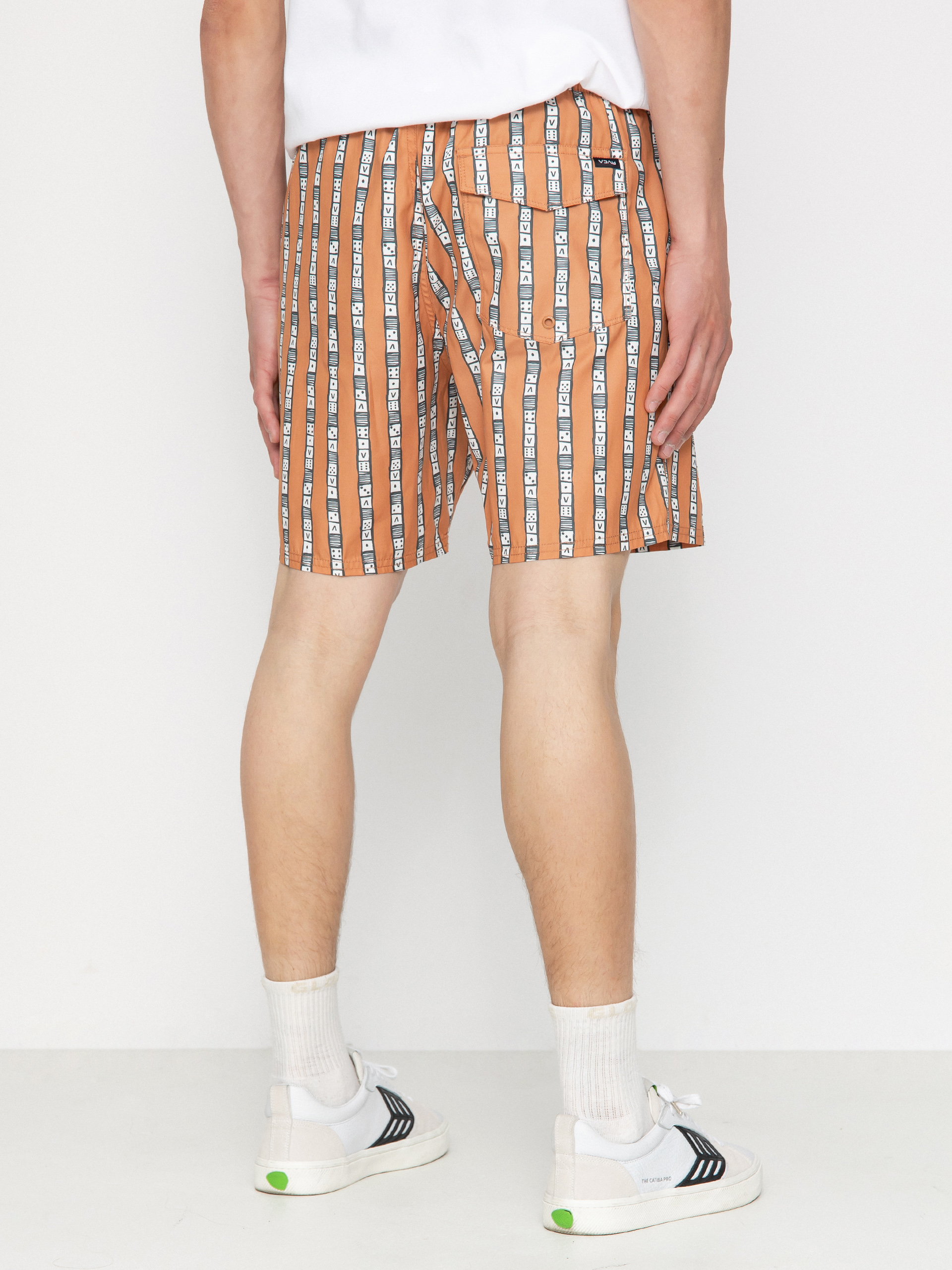 Плажни къси панталони RVCA Perry Elastic (adobe)