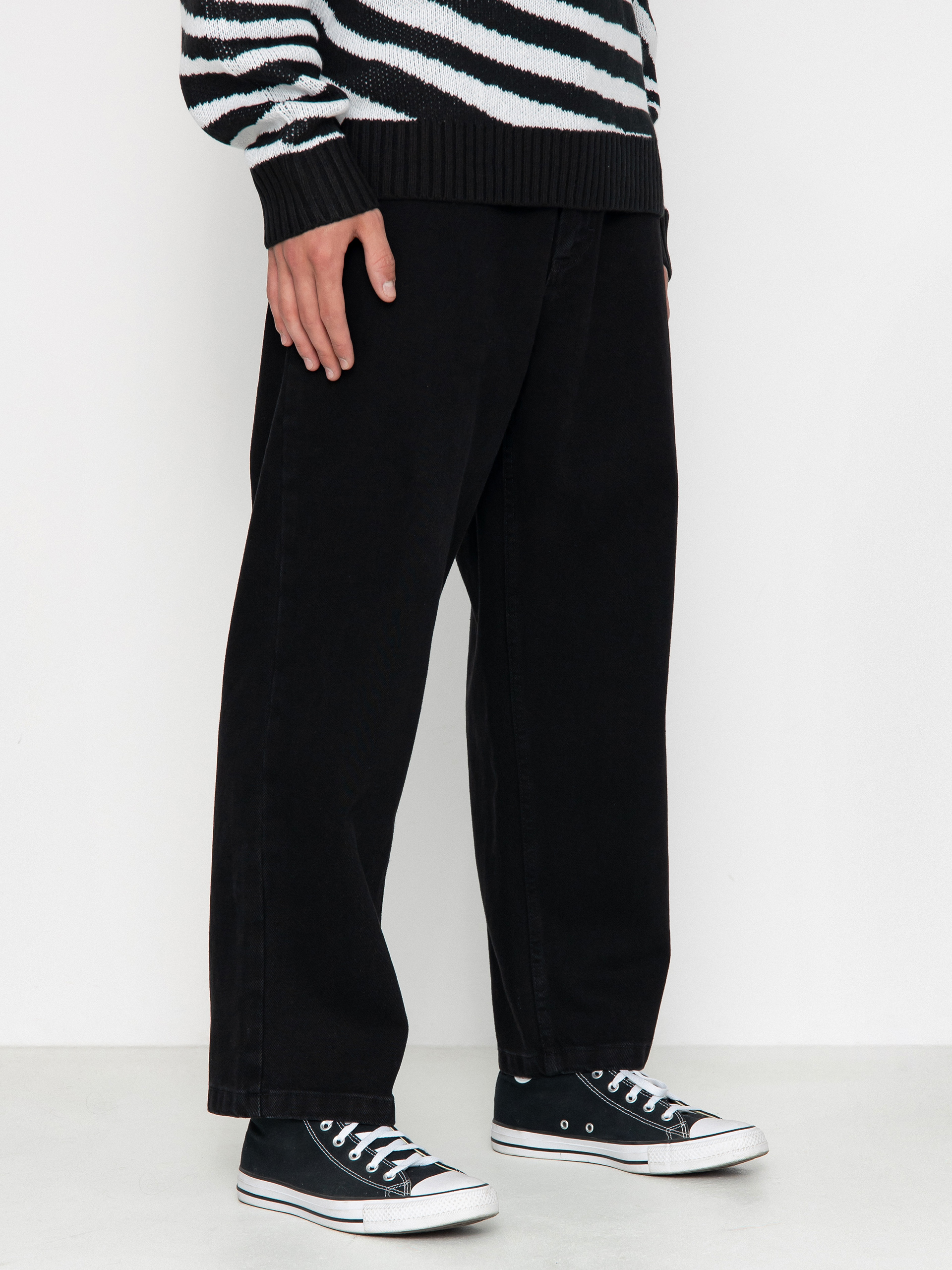 Панталони Polar Skate 93! Denim (pitch black)