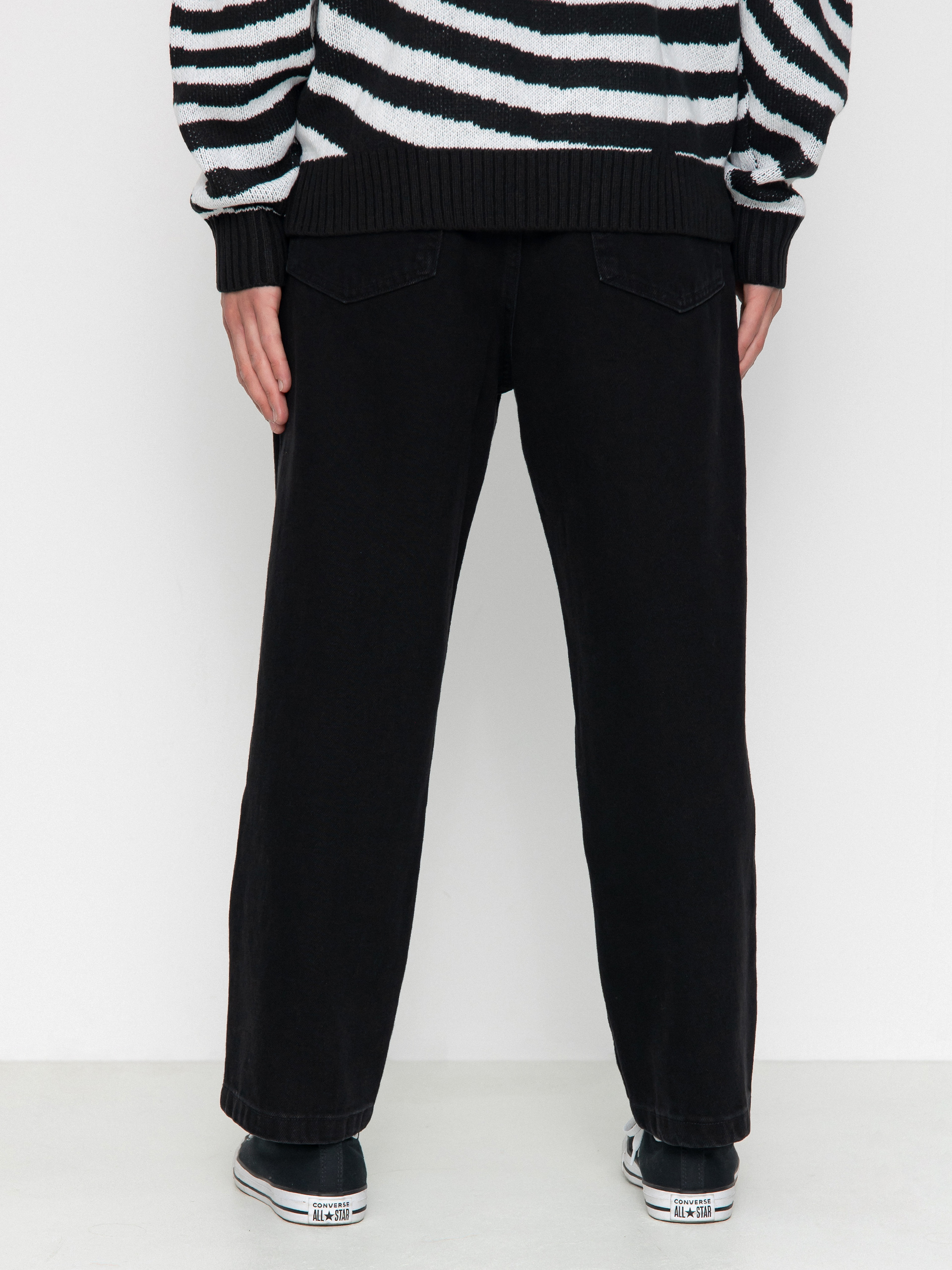 Панталони Polar Skate 93! Denim (pitch black)