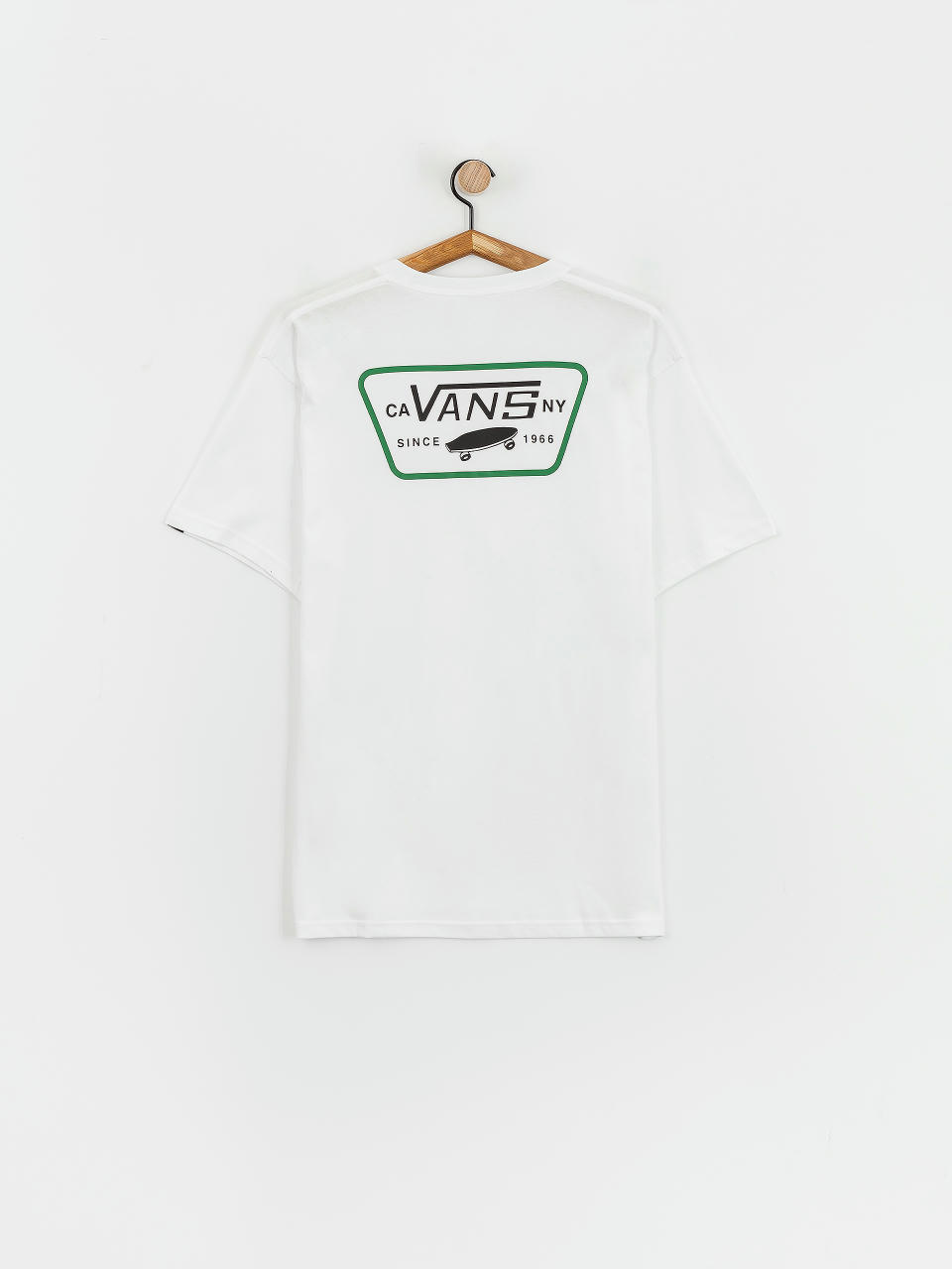 Тениска Vans Full Patch Back (white/black/verdant grn)