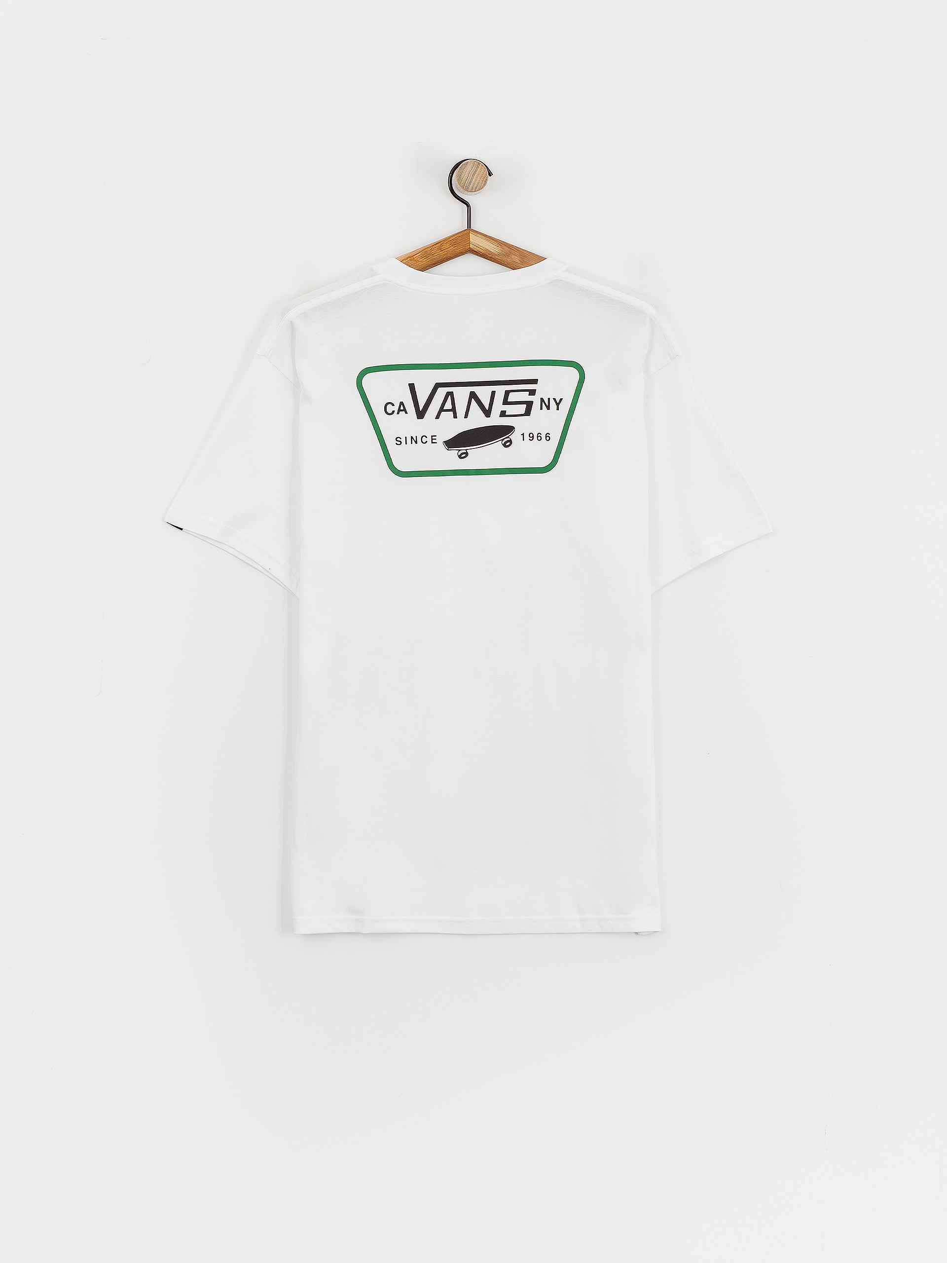 Тениска Vans Full Patch Back (white/black/verdant grn)