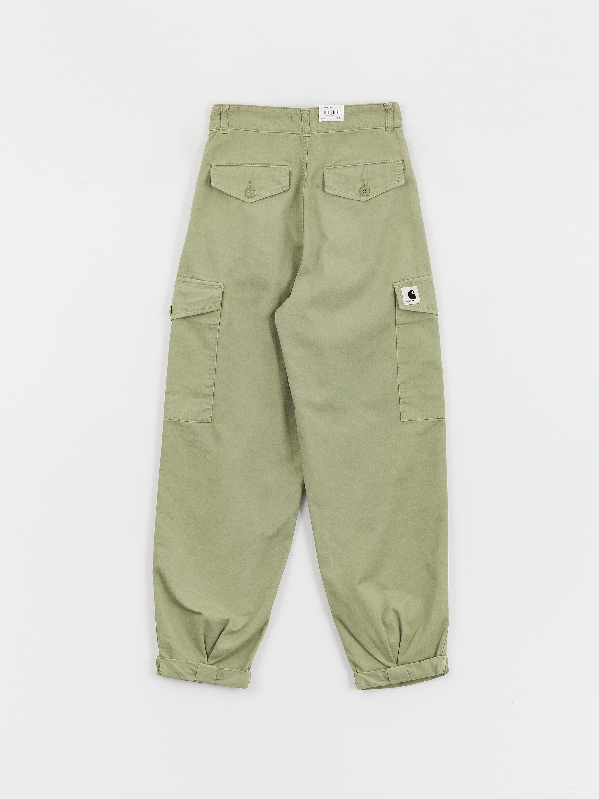 Панталони Carhartt WIP Collins Wmn (misty green)