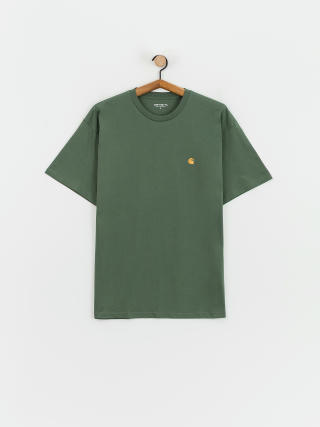 Тениска Carhartt WIP Chase (duck green/gold)
