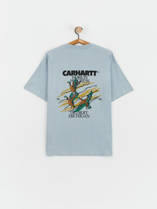 Тениска Carhartt WIP Ducks (misty sky)