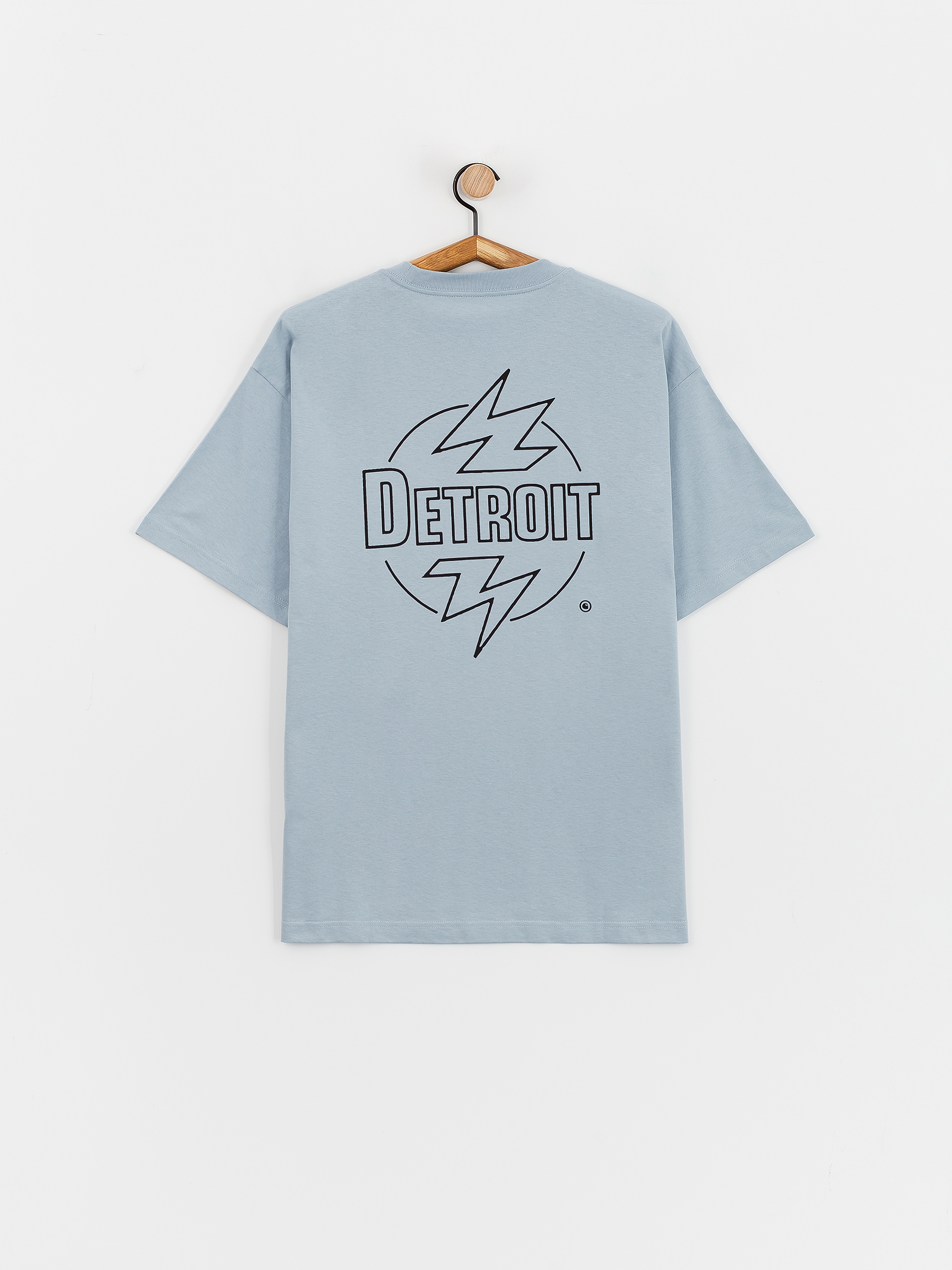 Тениска Carhartt WIP Ablaze (misty sky/black)