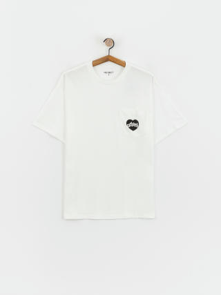 Тениска Carhartt WIP Amour Pocket (white/black)