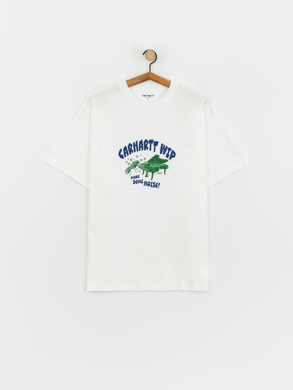 Тениска Carhartt WIP Noisy (white)