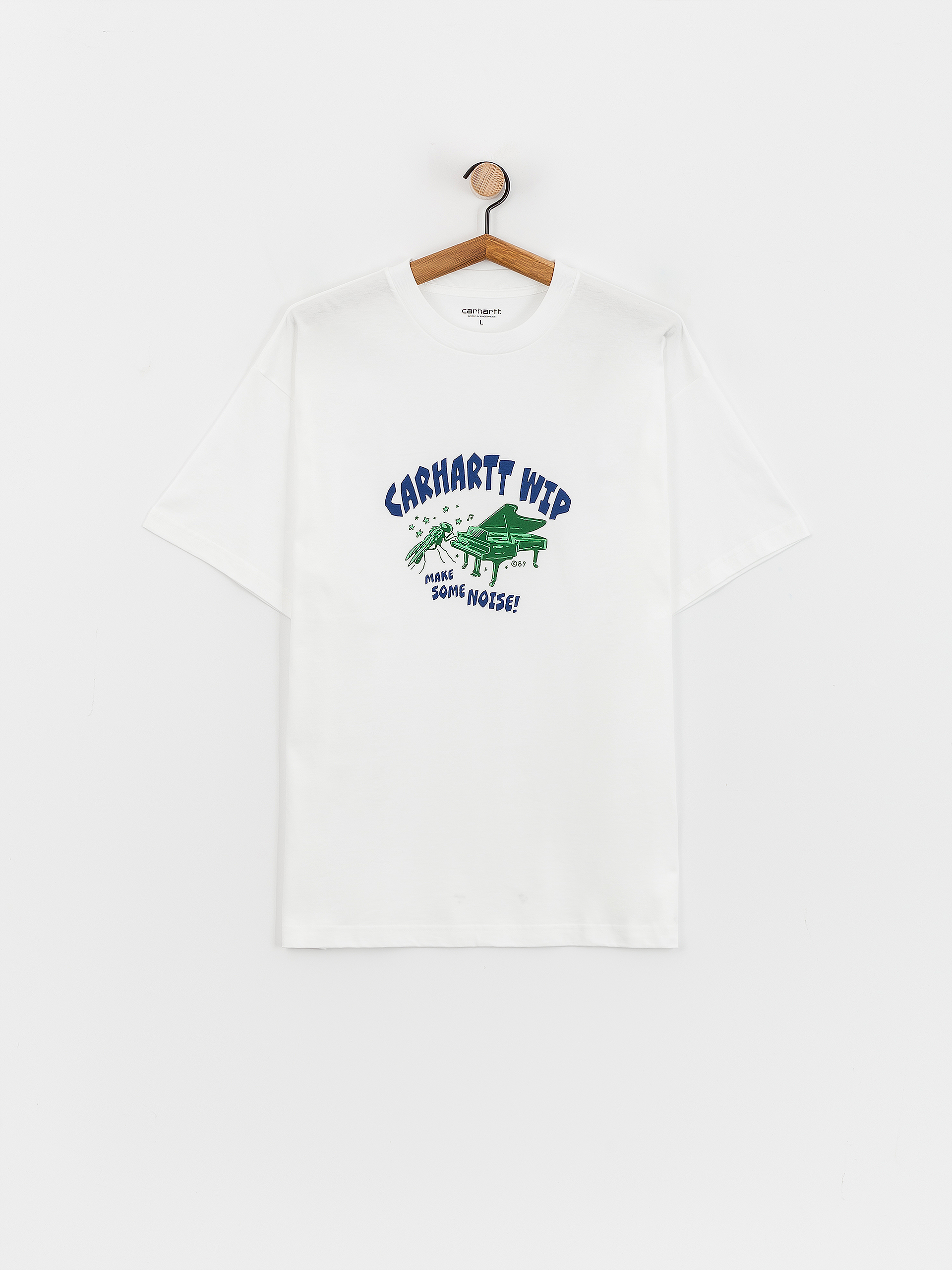 Тениска Carhartt WIP Noisy (white)