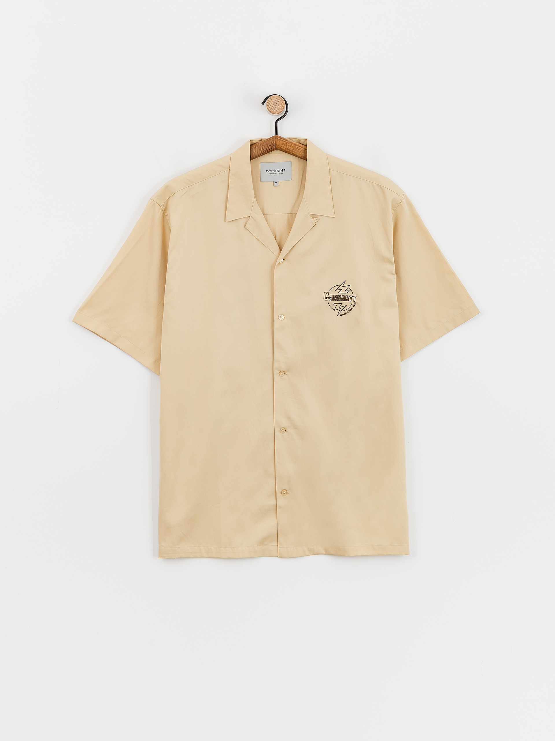 Риза Carhartt WIP Ablaze (cornsilk/black)