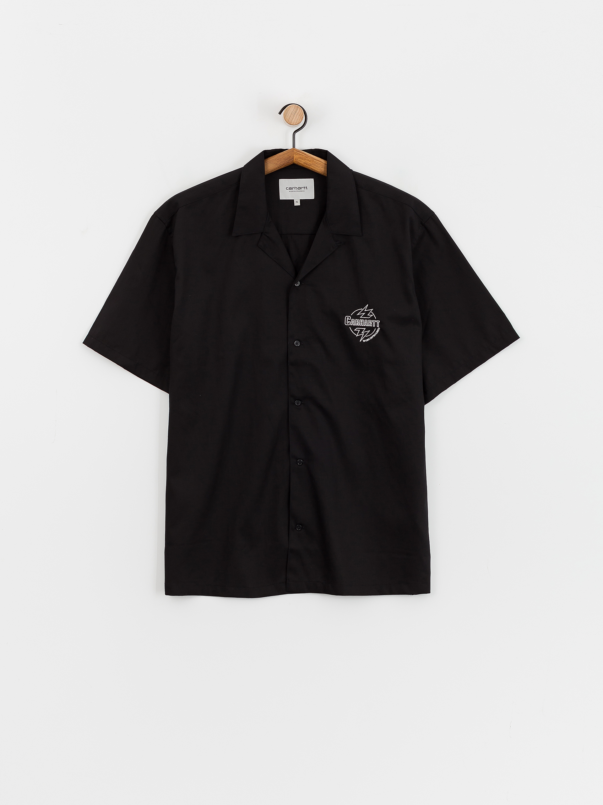 Риза Carhartt WIP Ablaze (black/wax)