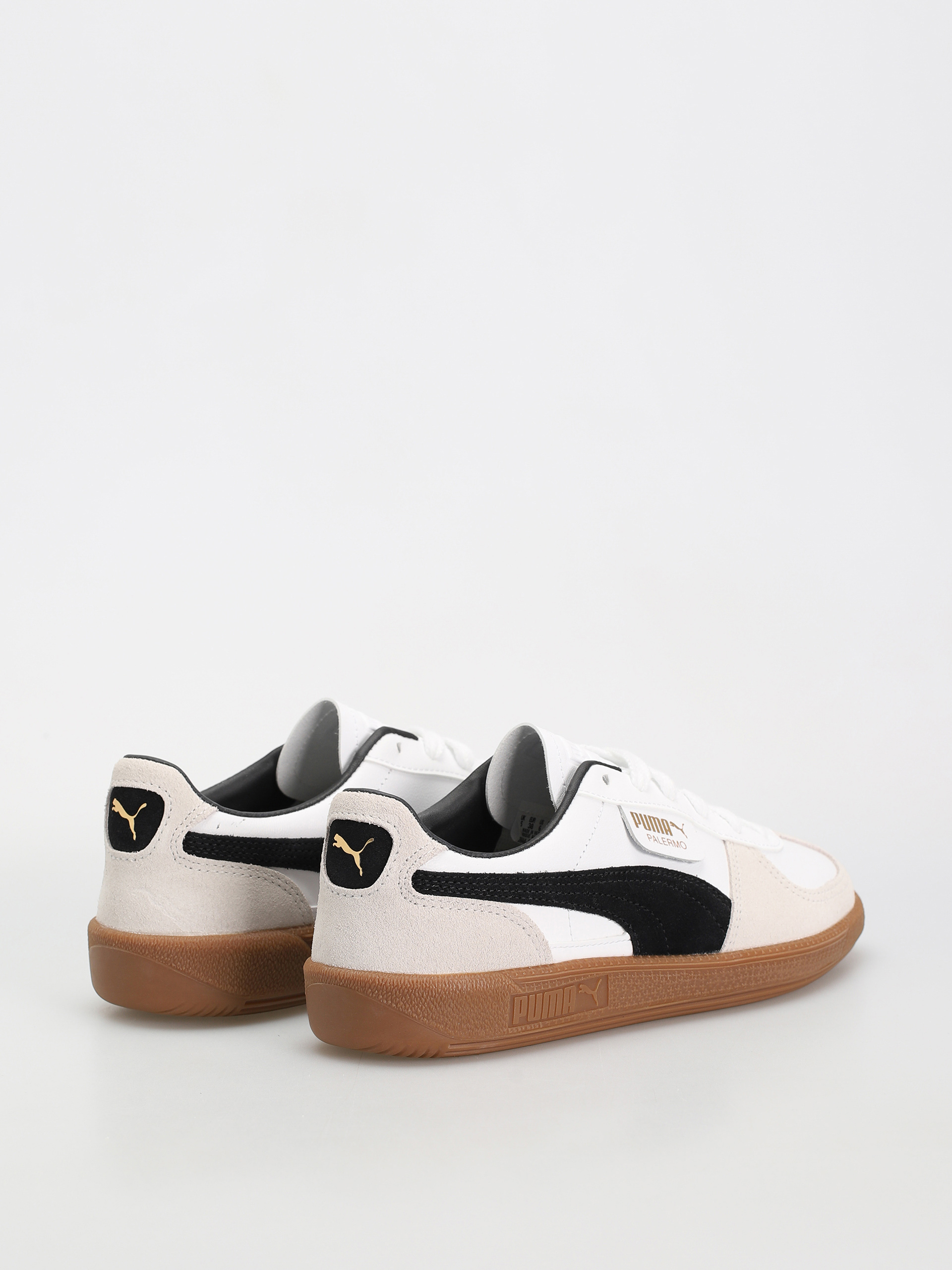 Обувки Puma Palermo Leather (puma white vapor gray gum)