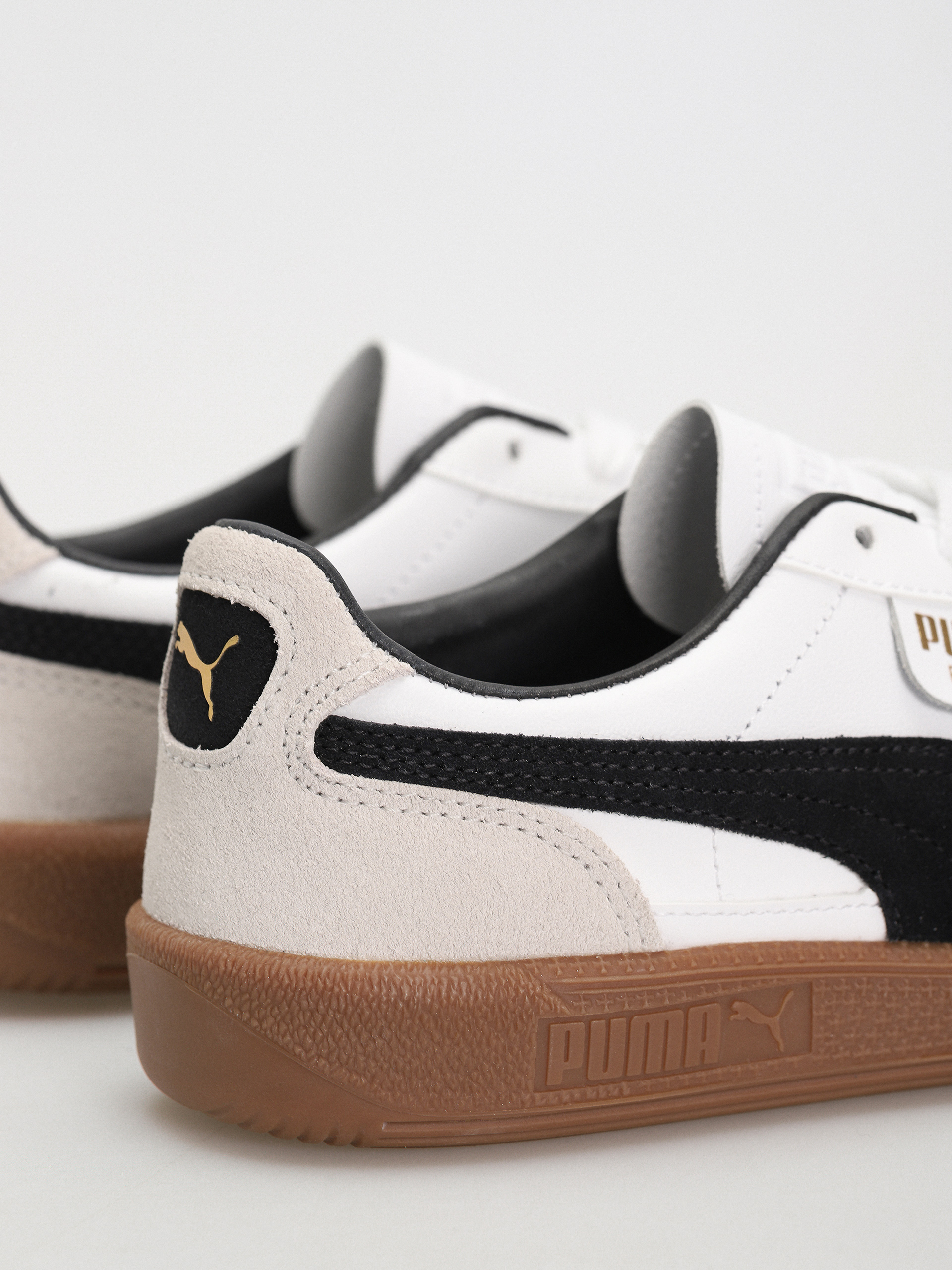 Обувки Puma Palermo Leather (puma white vapor gray gum)