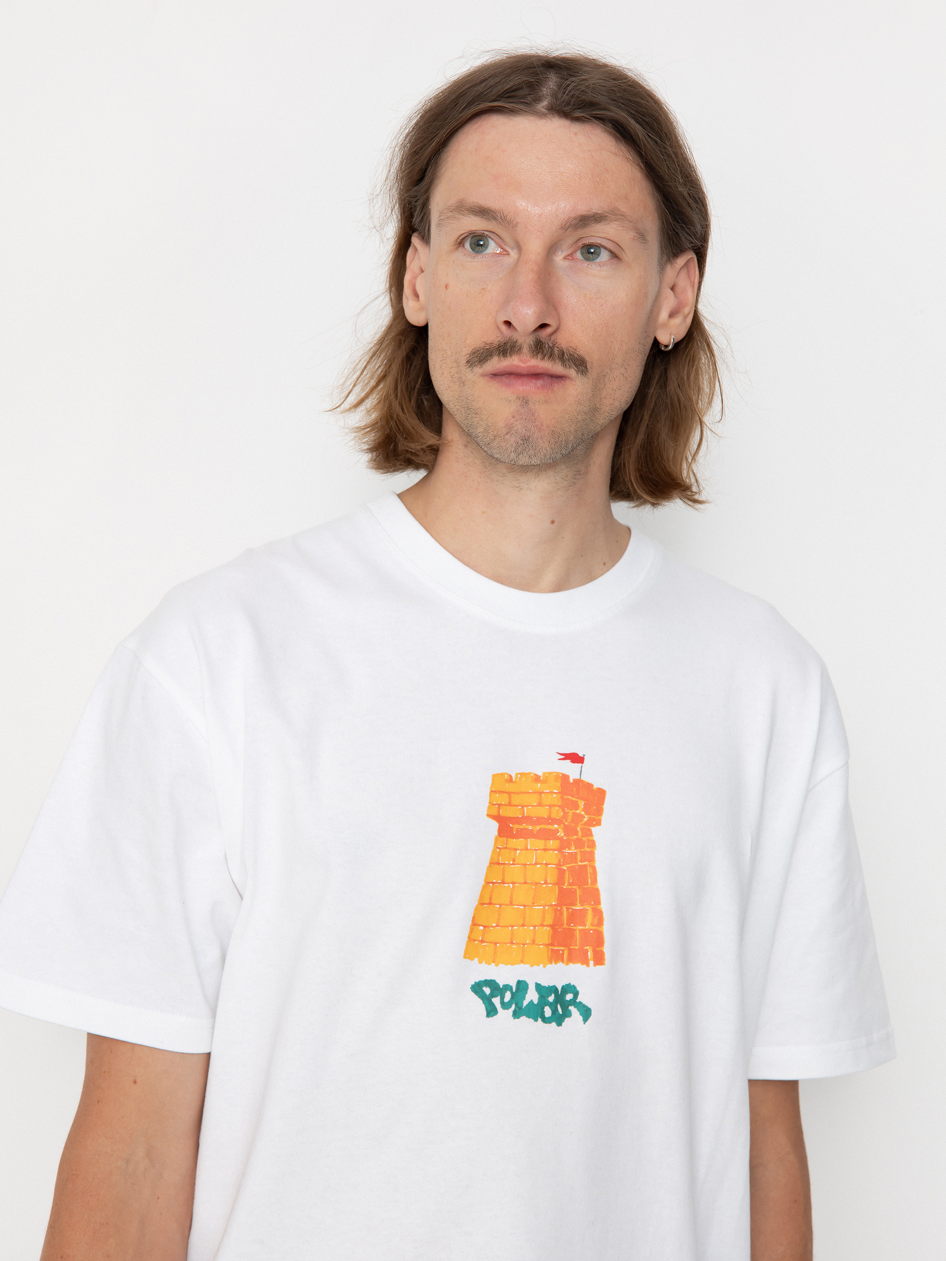 Тениска Polar Skate Invasion (white)