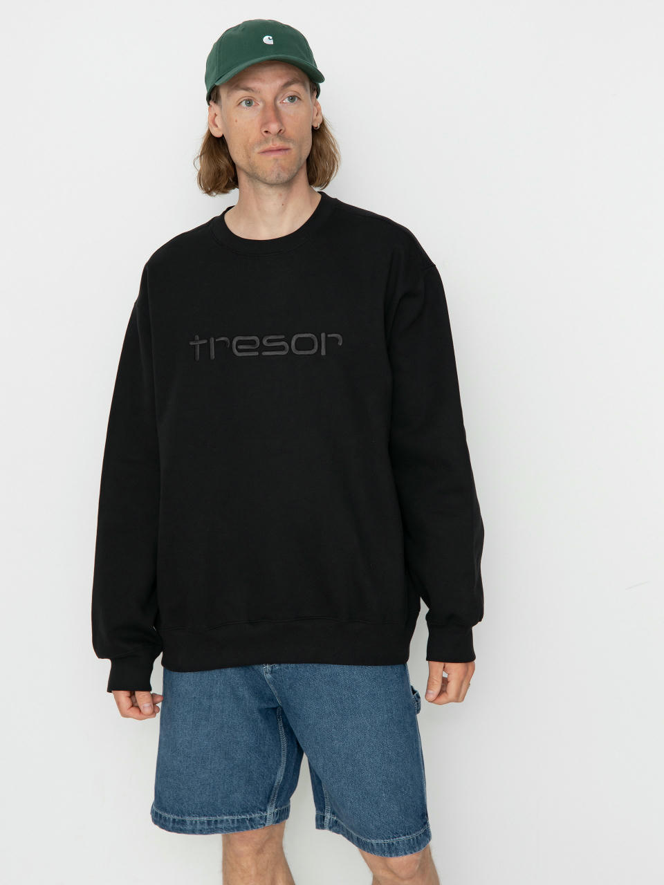 Суитшърт Carhartt WIP X TRESOR Techno Alliance (black/grey)