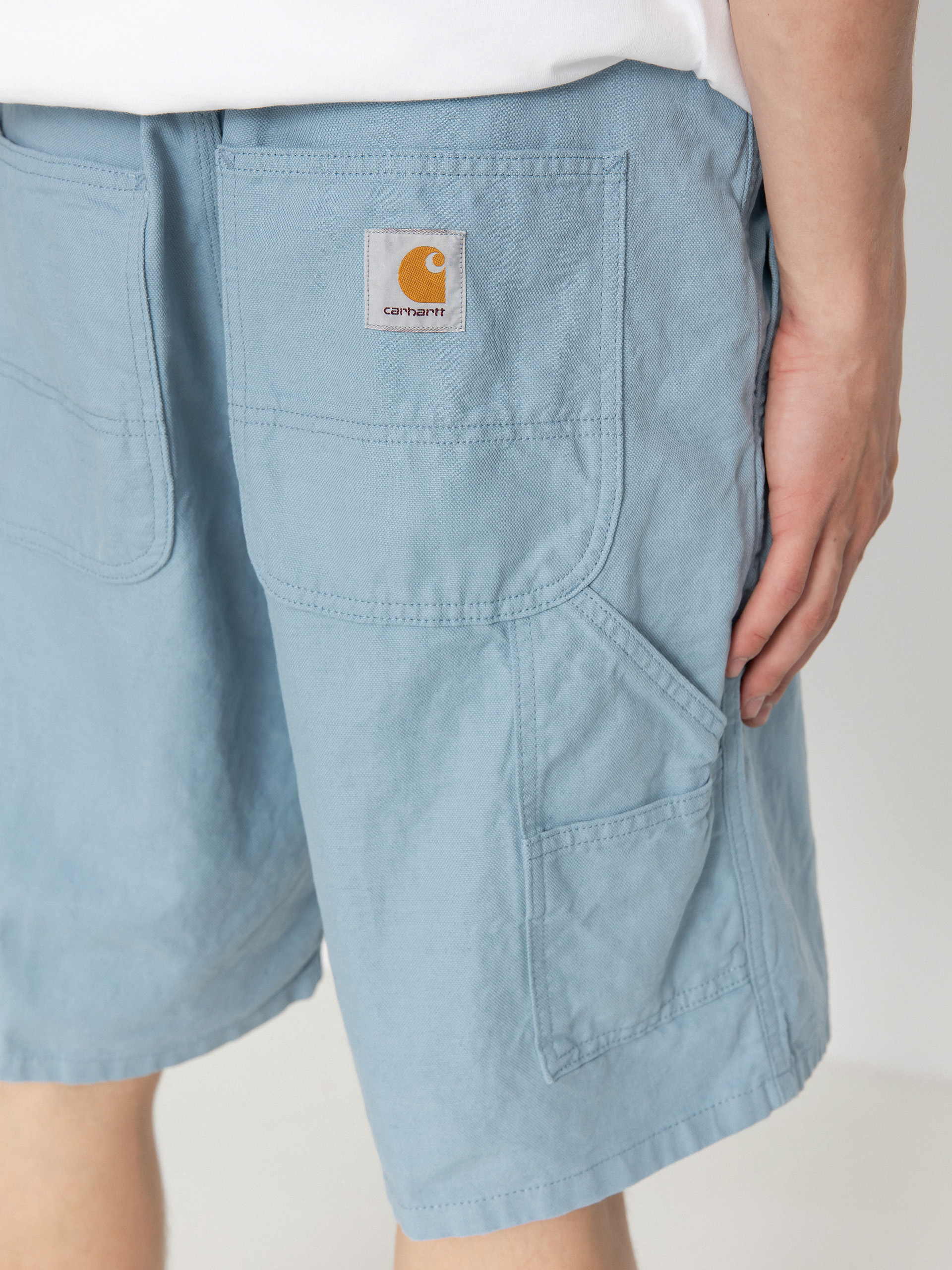 Къси панталони Carhartt WIP Walter Single Knee (misty sky)