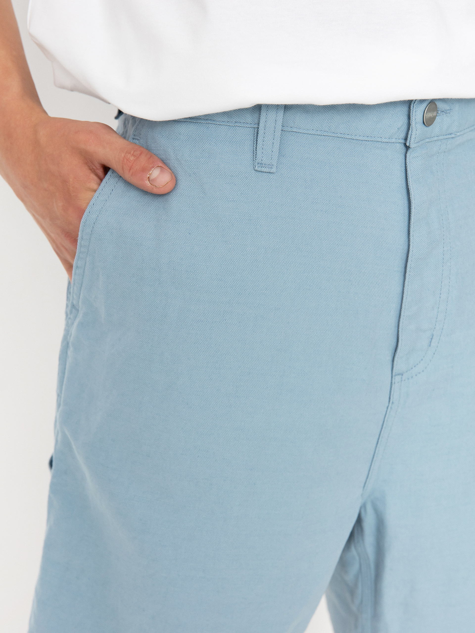 Къси панталони Carhartt WIP Walter Single Knee (misty sky)