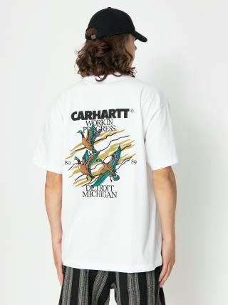 Тениска Carhartt WIP Ducks (white)