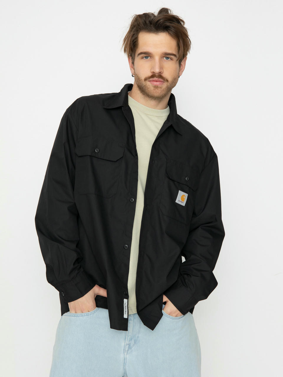 Риза Carhartt WIP Craft LS (black)