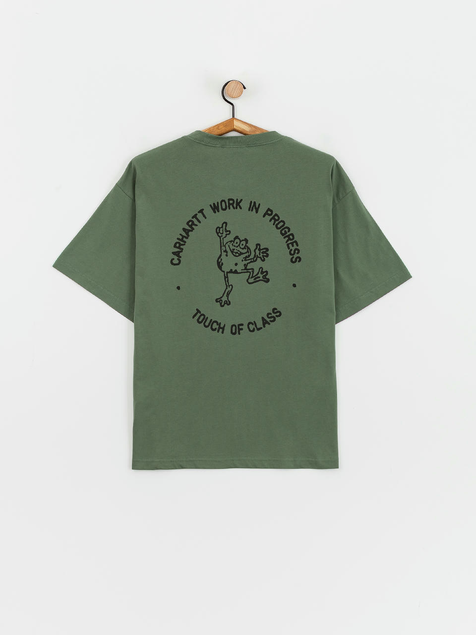 Тениска Carhartt WIP Stamp (duck green/black)