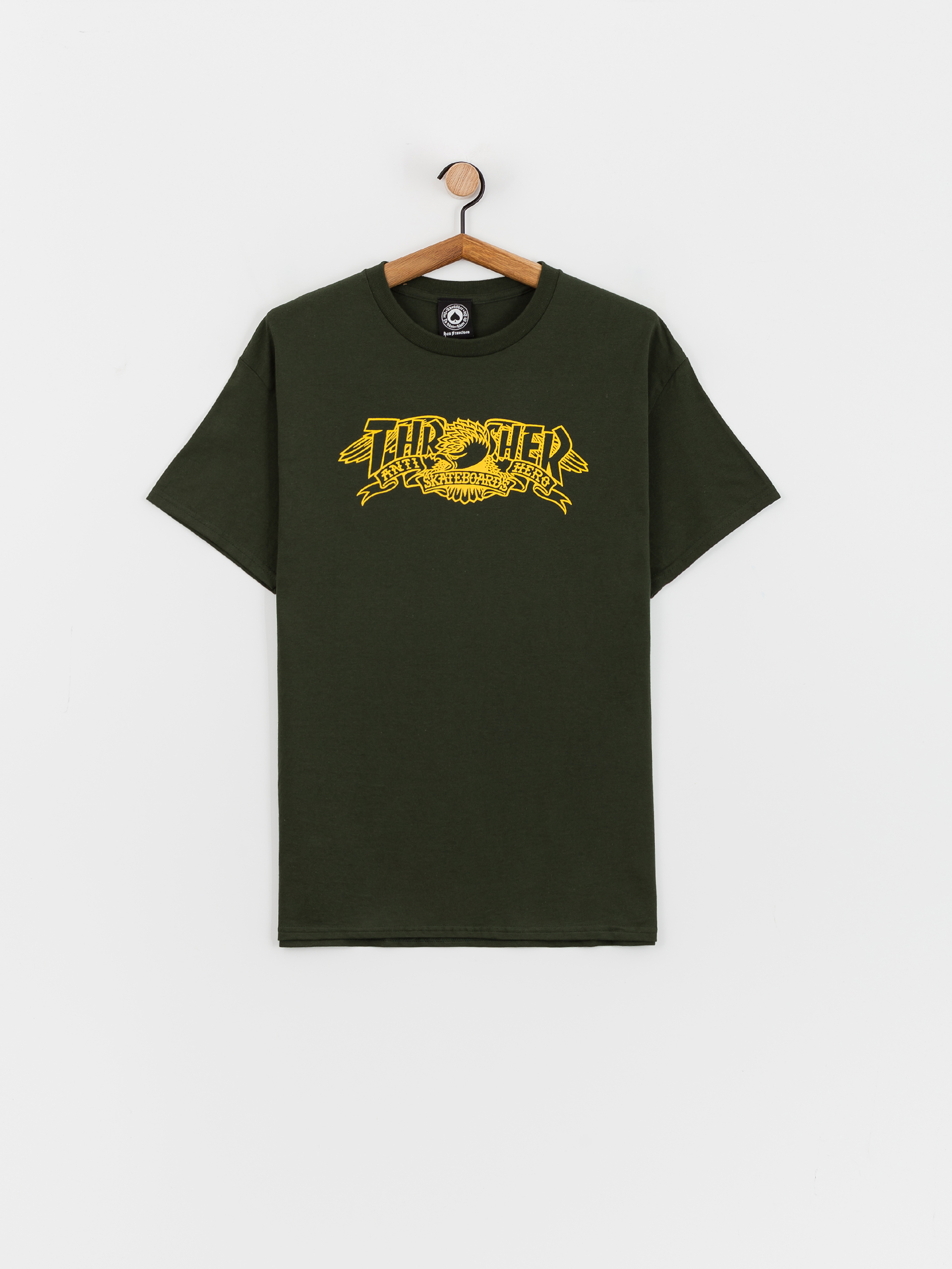 Тениска Thrasher Mag Banner (forest green)