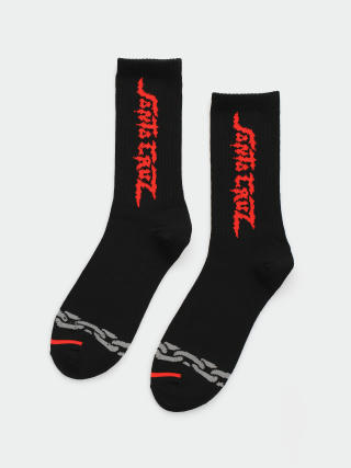 Чорапи Santa Cruz Dungeon Strip (black)