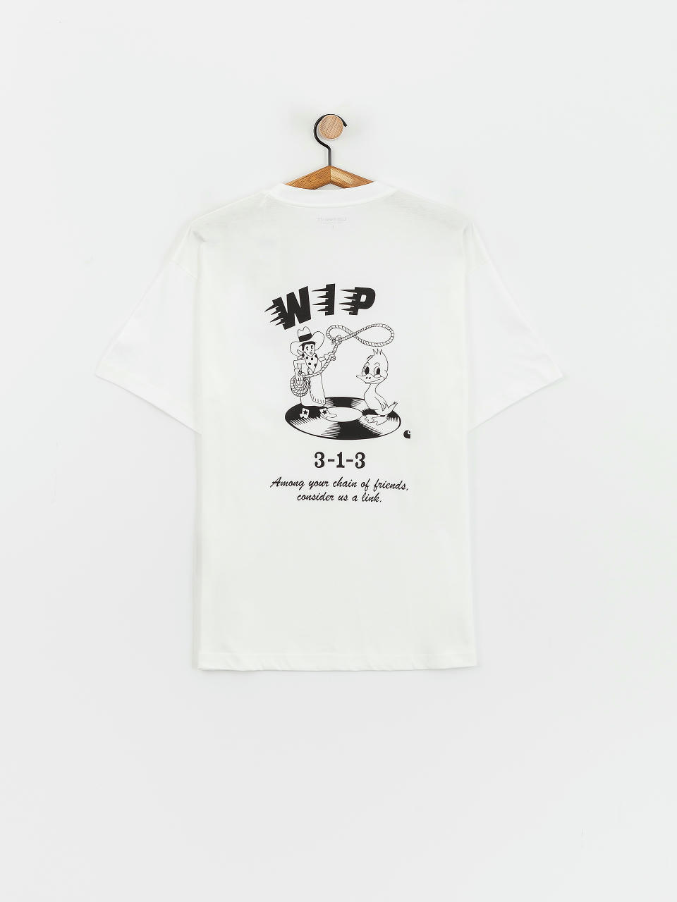 Тениска Carhartt WIP Friendship (white/black)