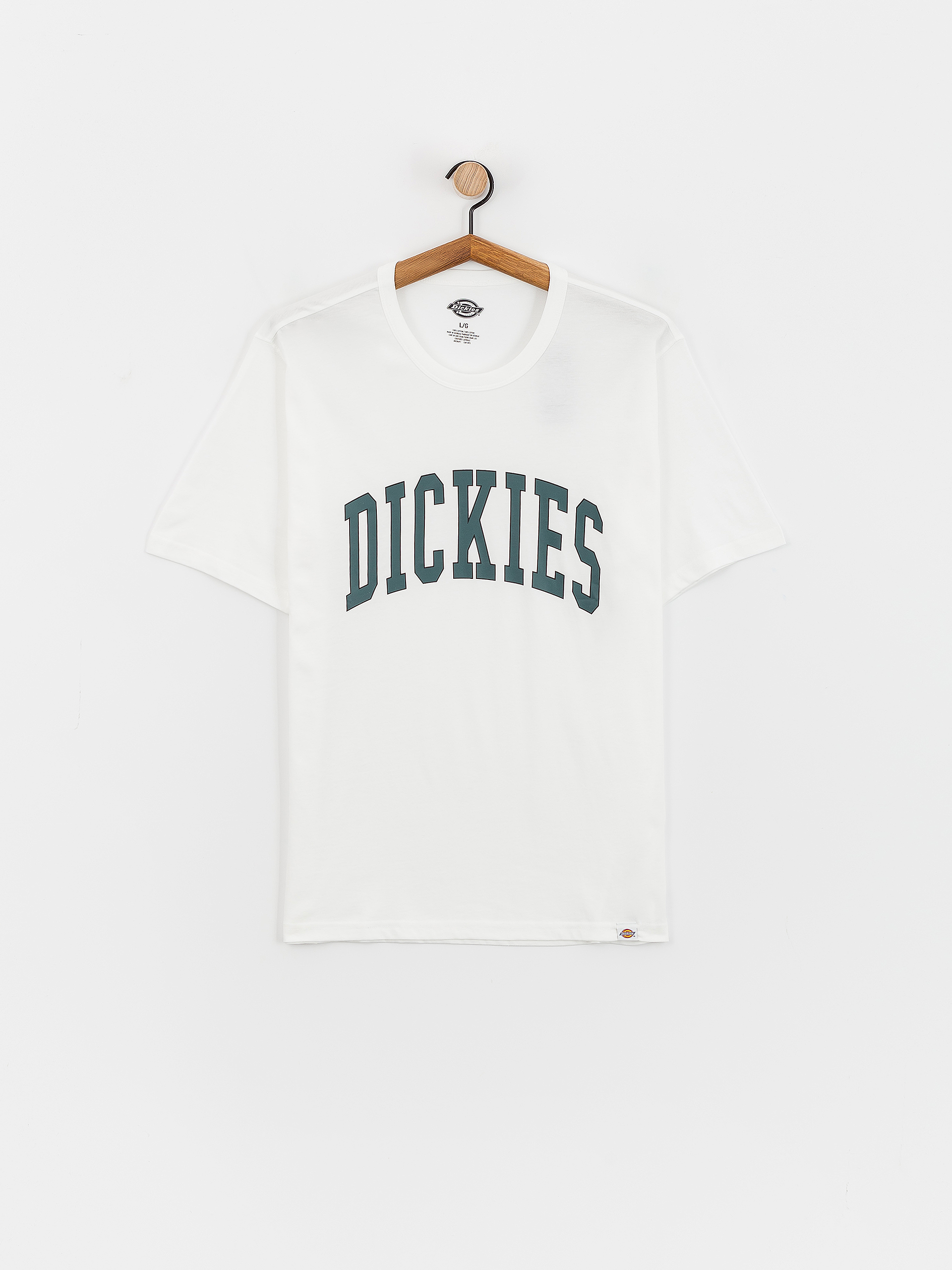 Тениска Dickies Aitkin (wht/lncn grn)