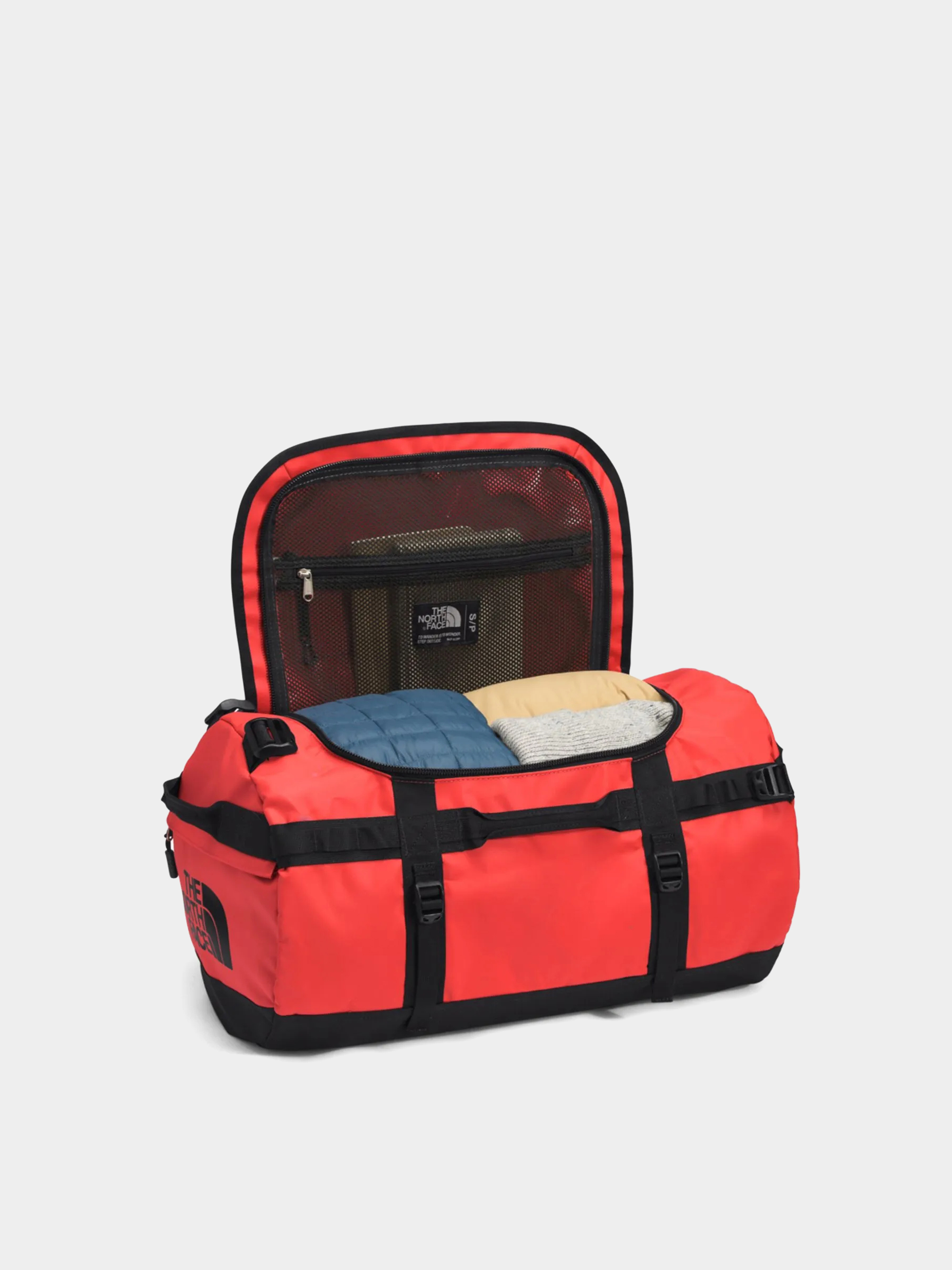 Чанта The North Face Base Camp Duffel S (tnf red tnf black npf)