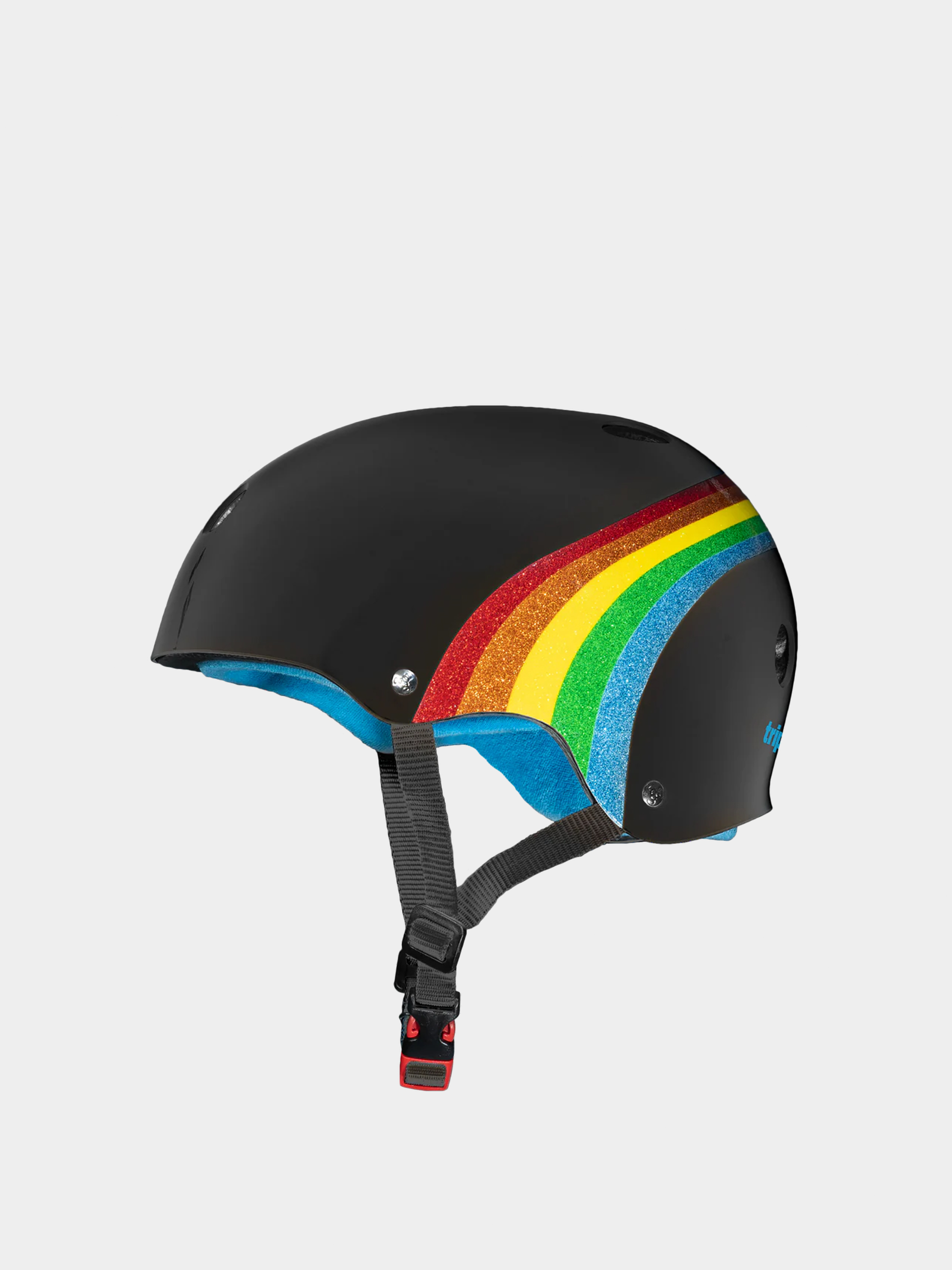 Каска Triple Eight The Certified Sweatsaver Helmet (rainbow black)