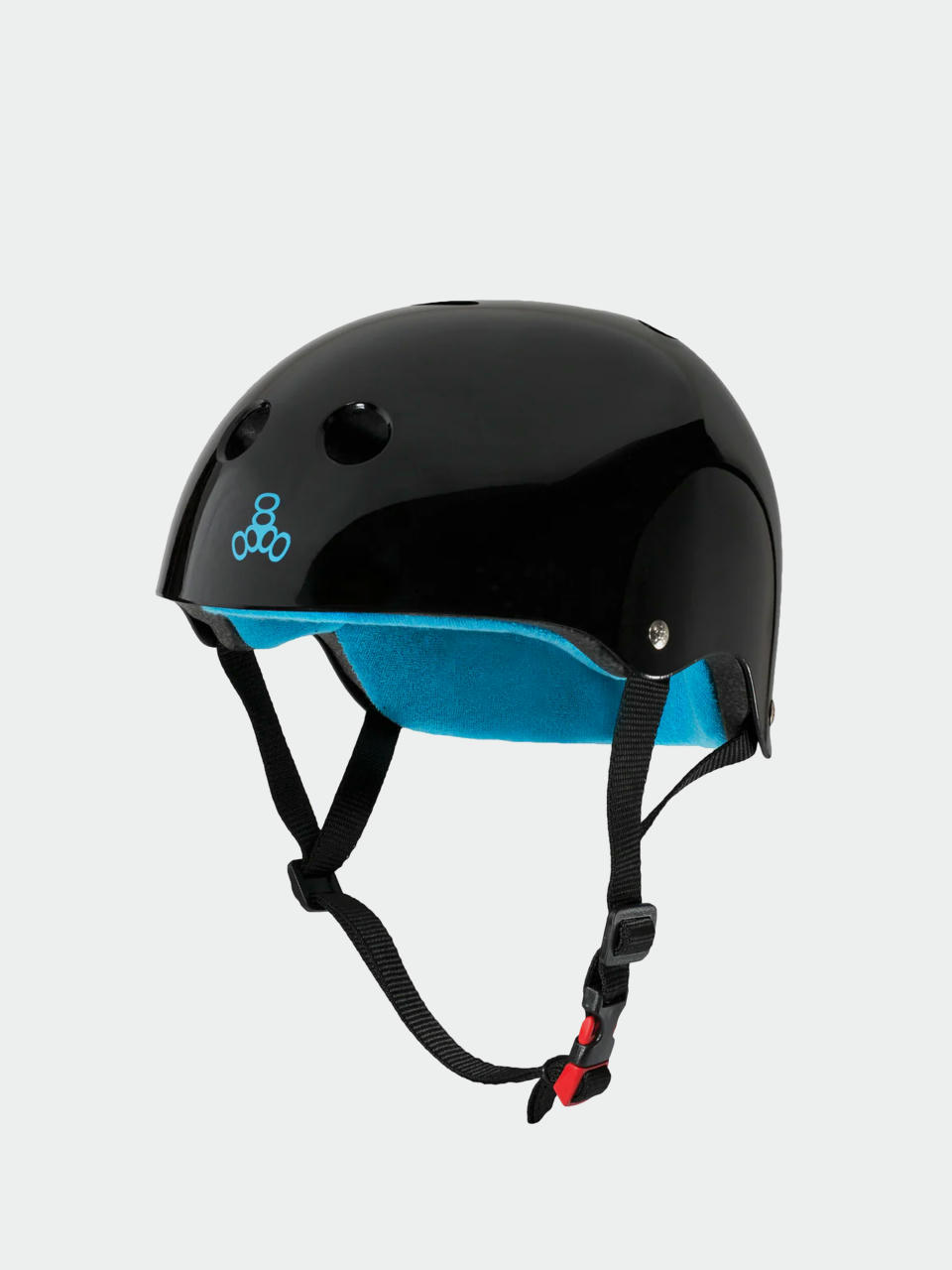 Каска Triple Eight The Certified Sweatsaver Helmet (black glossy)