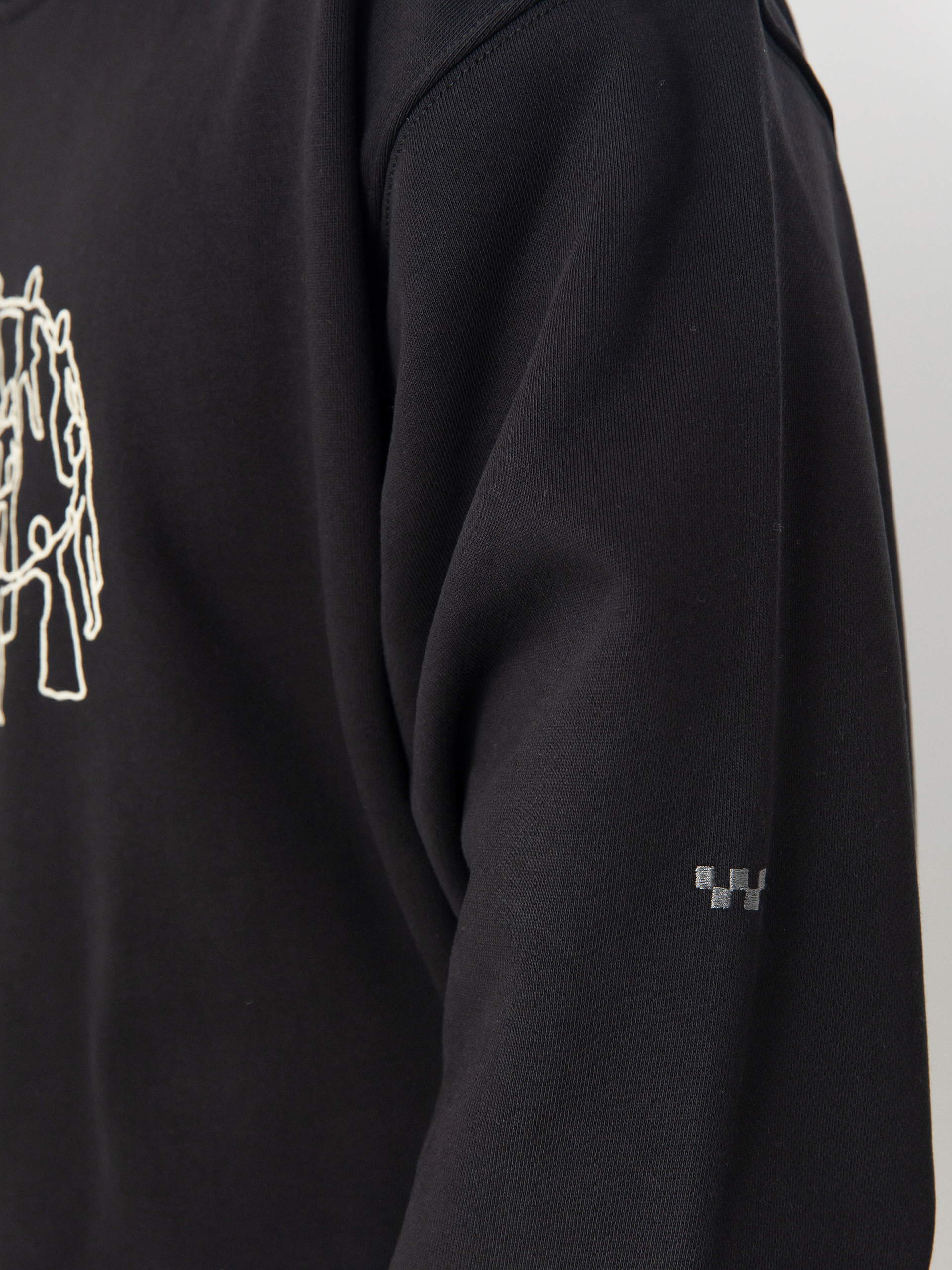 Суитшърт с качулка Vans Skate Hold Hands HD (black)