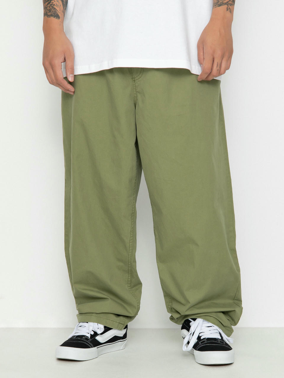 Панталони Vans Range Baggy Tapered Elastic Waist (loden green)