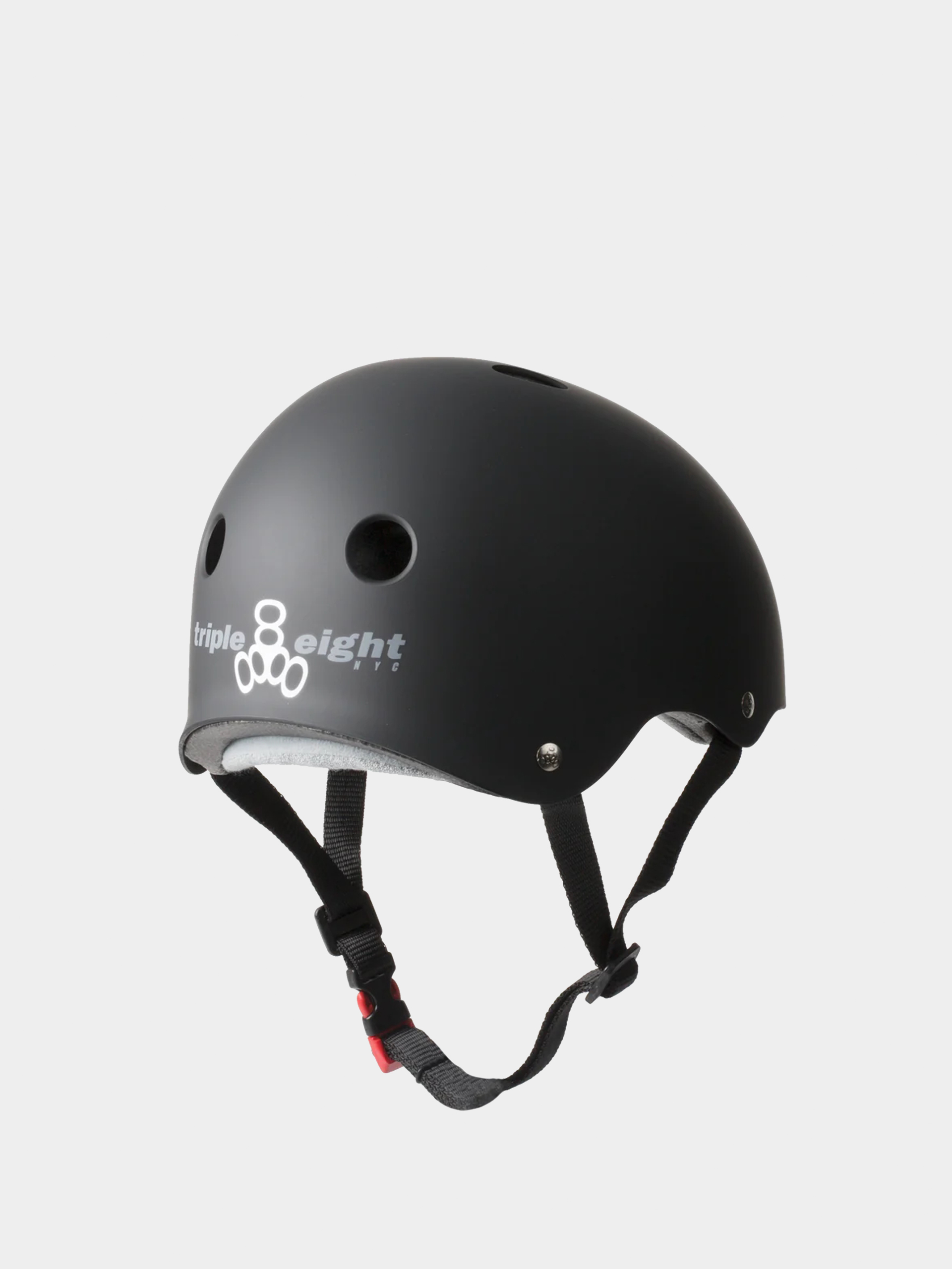 Каска Triple Eight The Certified Sweatsaver Helmet (all black matte)