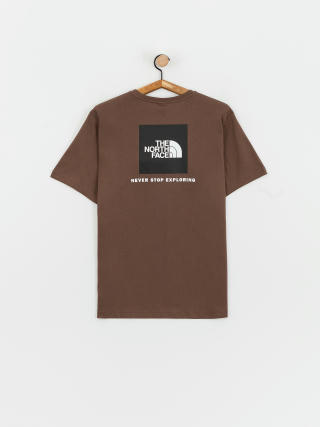 Тениска The North Face Redbox (smokey brown/tnf black)