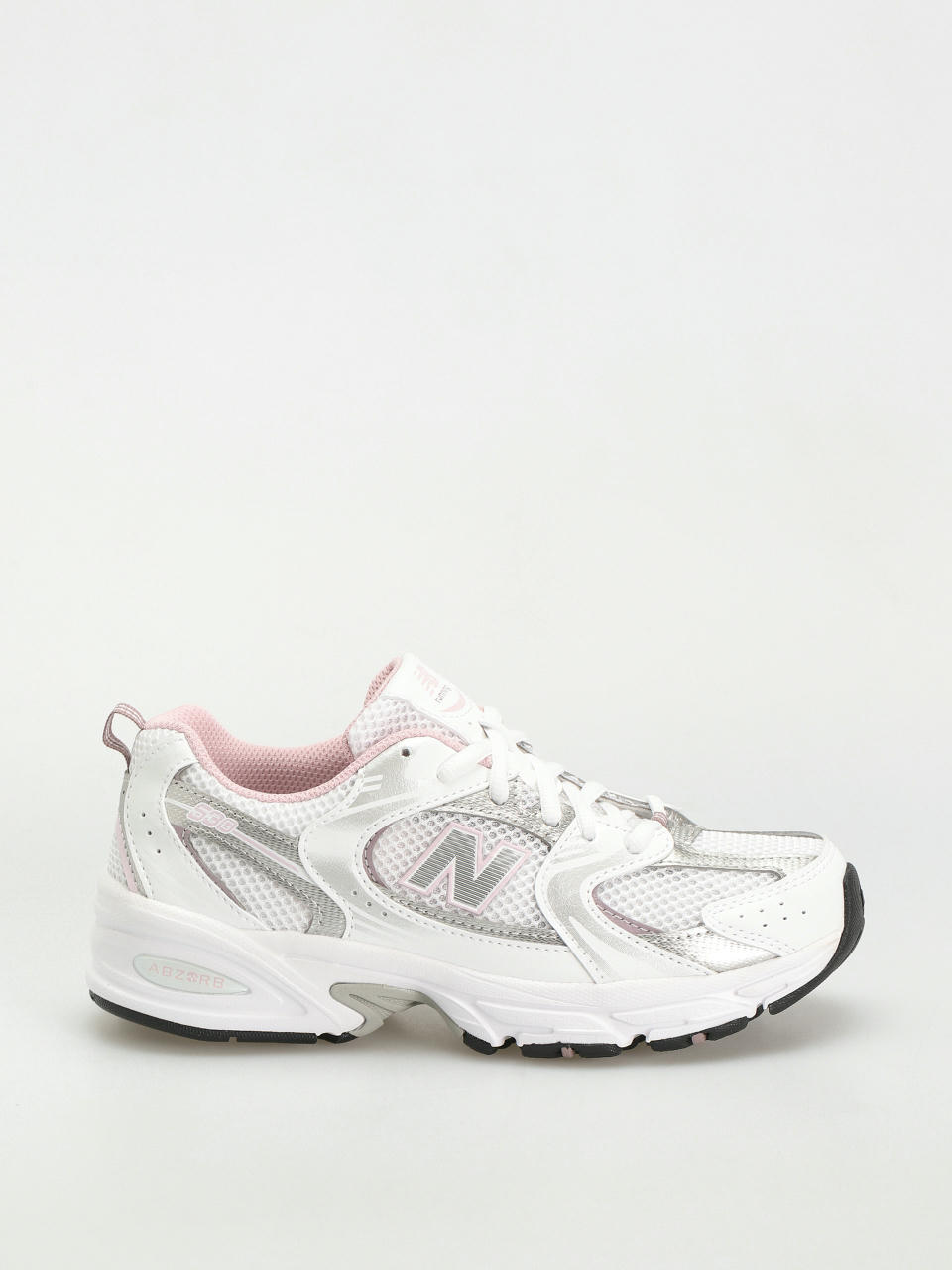 Обувки New Balance 530 JR (white silver pink)