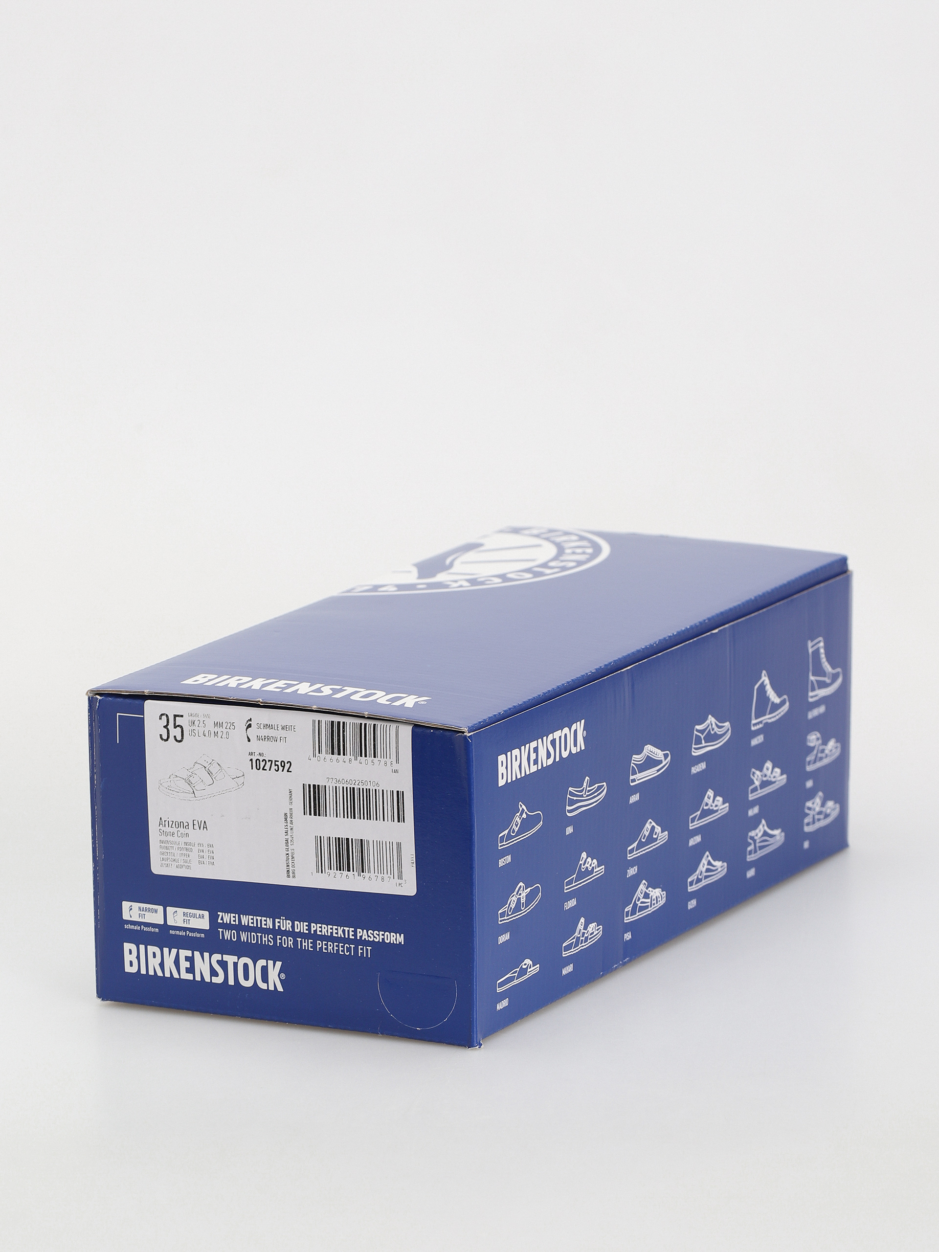 Чехли Birkenstock Arizona Essentials EVA Narrow Wmn (stone coin)