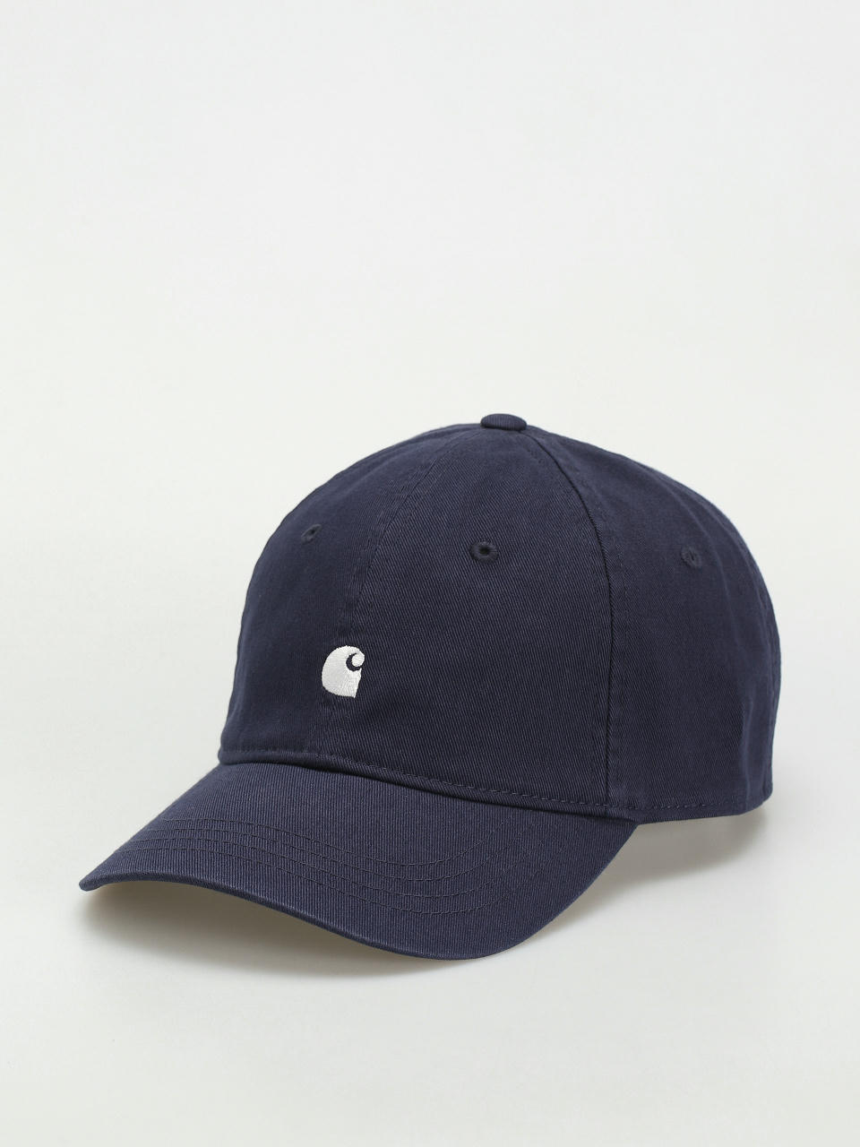 Шапка с козирка Carhartt WIP Madison Logo (air force blue/white)