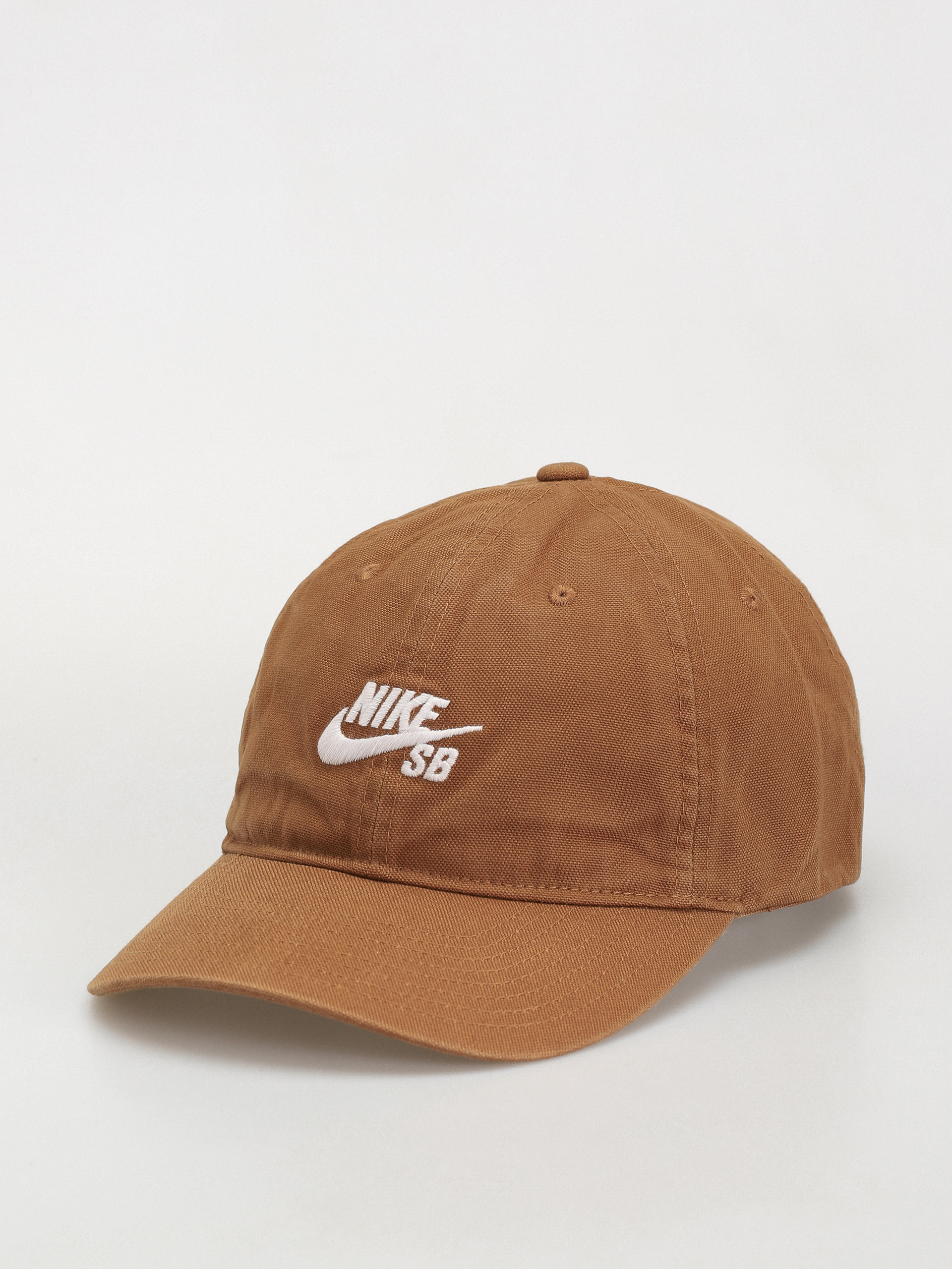 Шапка с козирка Nike SB Club (lt british tan/white)