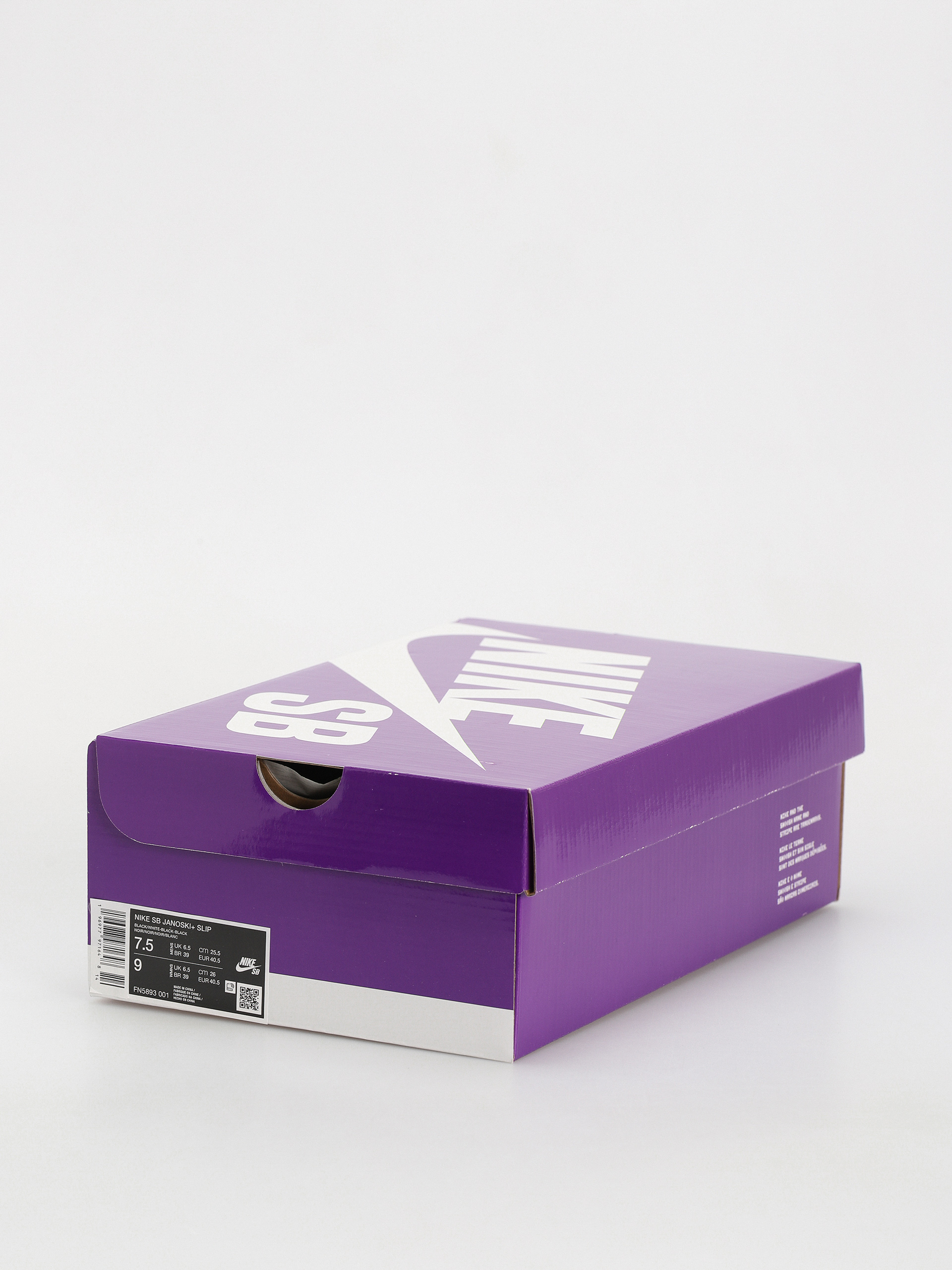 Обувки Nike SB Janoski+ Slip (black/white black black)