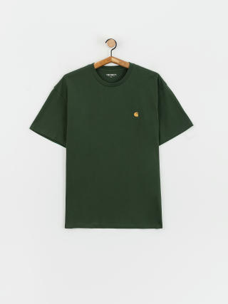 Тениска Carhartt WIP Chase (sycamore tree/gold)