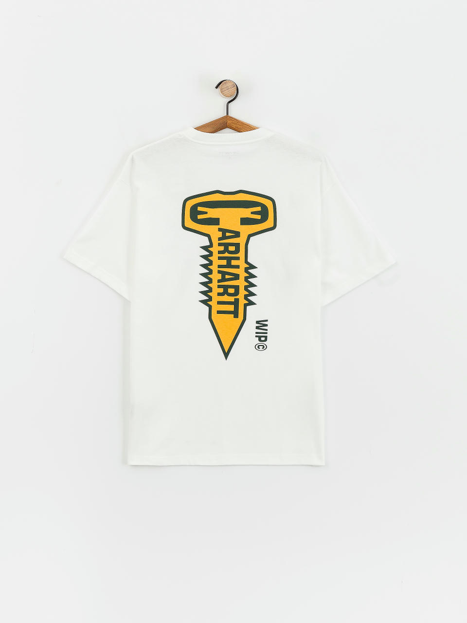 Тениска Carhartt WIP Cross Screw (white)