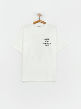 Тениска Carhartt WIP Cross Screw (white)