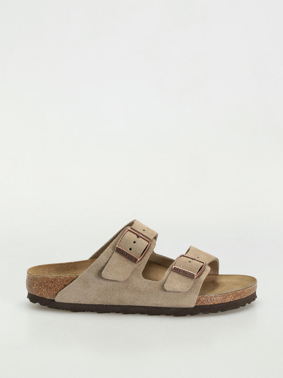 Чехли Birkenstock Arizona Suede Leather Narrow Wmn (taupe)